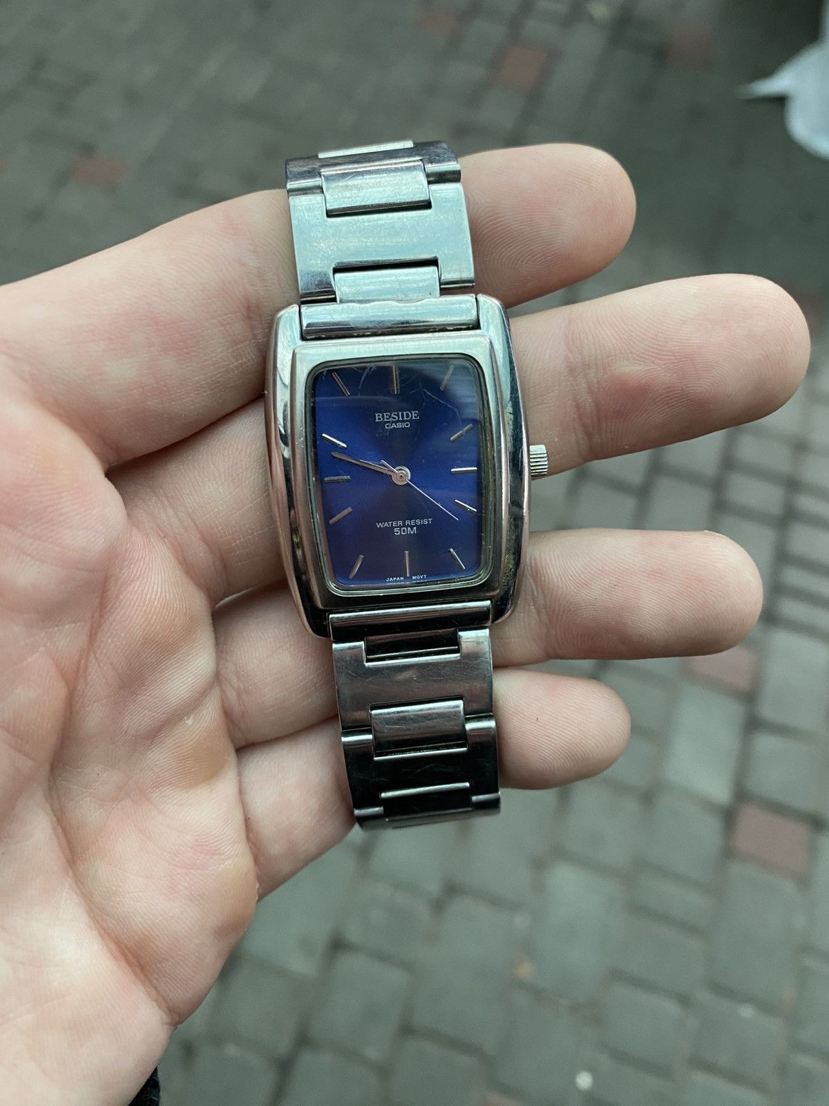 Casio Casio MTP-1135 Watch. Blue Dial. 50M. Vintage Analog Size ONE SIZE - 4 Thumbnail