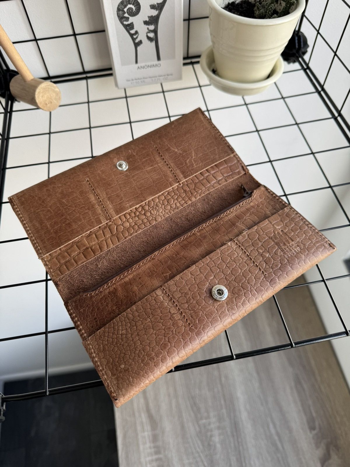 Issey Miyake × Vintage Vintage Issey Miyake IM Products Bifold Long Wallet Size ONE SIZE - 5 Thumbnail