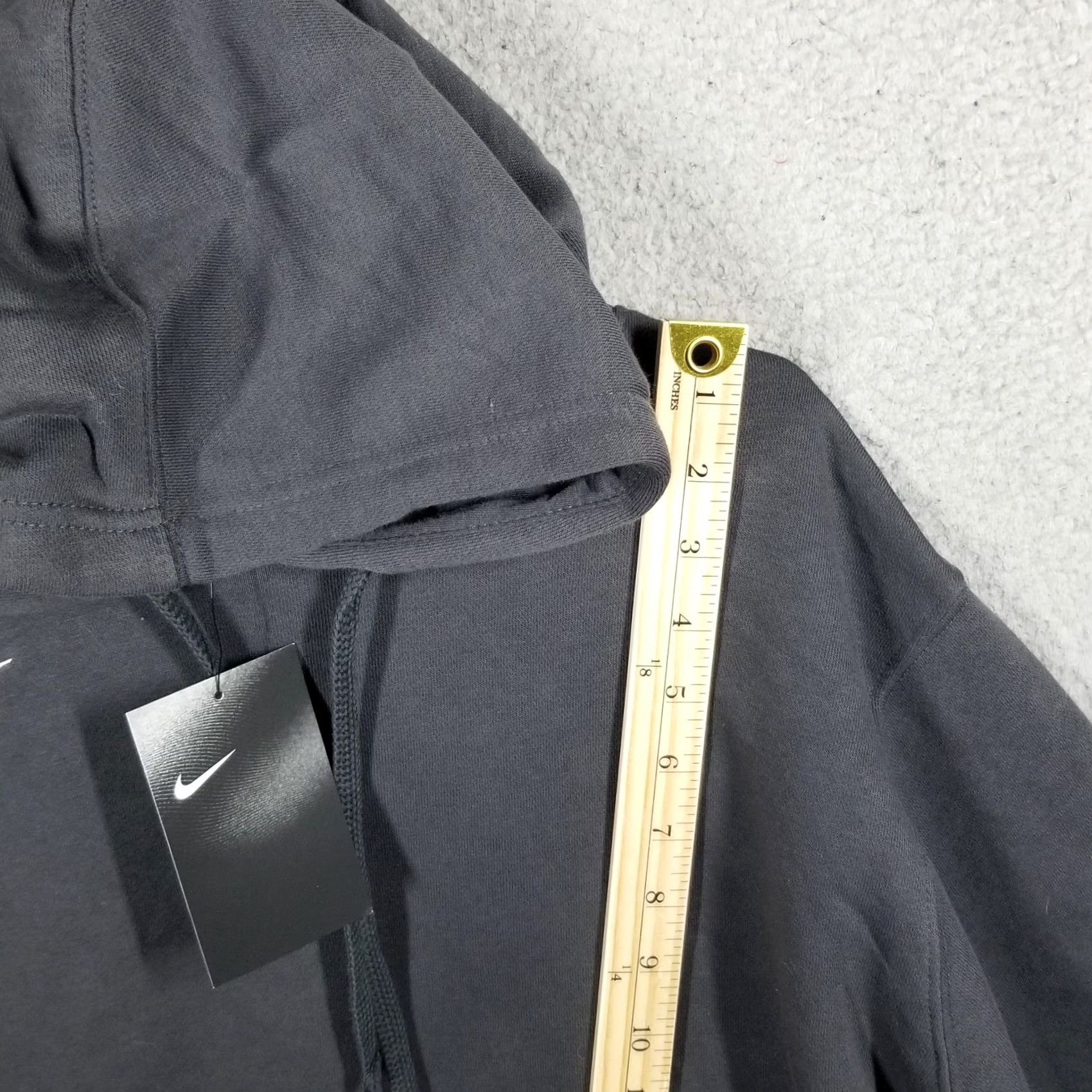 Nike Nike Hoodie Mens Large Club Fleece Employee Issue Team Swoosh 835585-060 Gray Cloud Size US L / EU 52-54 / 3 - 5 Thumbnail