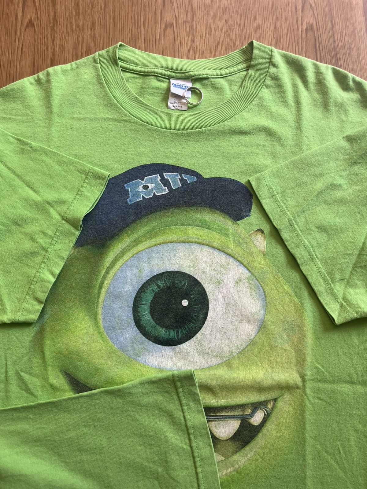 Disney Vintage Mike Wazowski Monsters.inc Disney Pixar Big face Size US XL / EU 56 / 4 - 7 Thumbnail