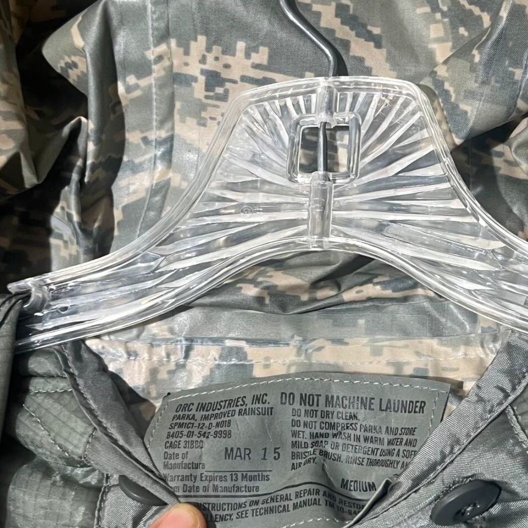 Industrie VINTAGE ORC Industries US Air Force APECS Parka ABU Tiger Stripe Camo Medium With Liner Size US M / EU 48-50 / 2 - 3 Thumbnail