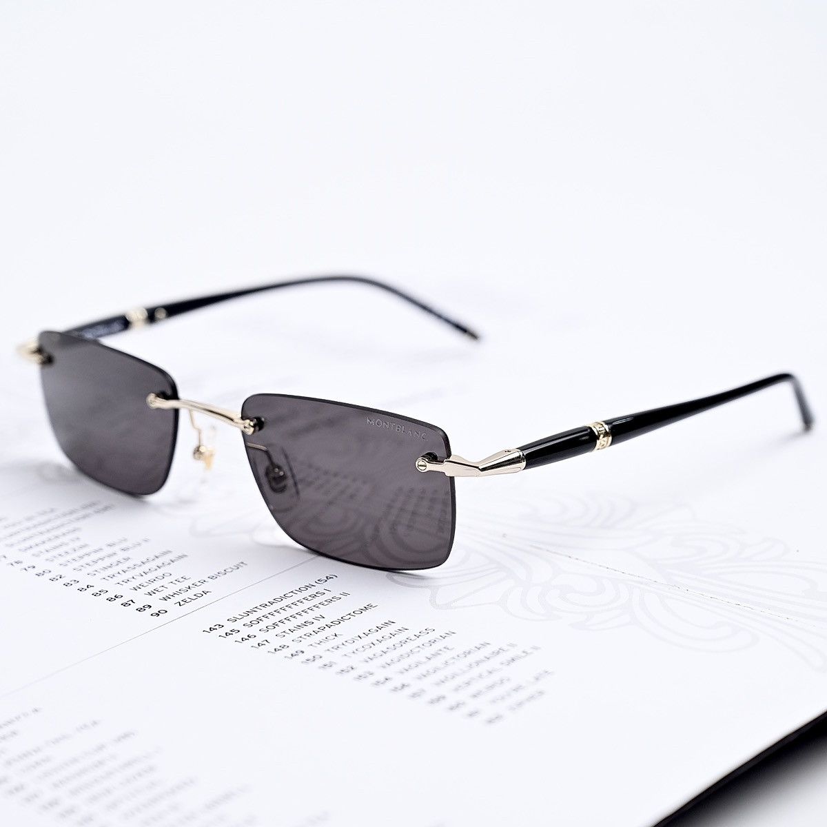 Montblanc MONTBLANC MB0344S SUNGLASSES Size ONE SIZE - 2 Thumbnail