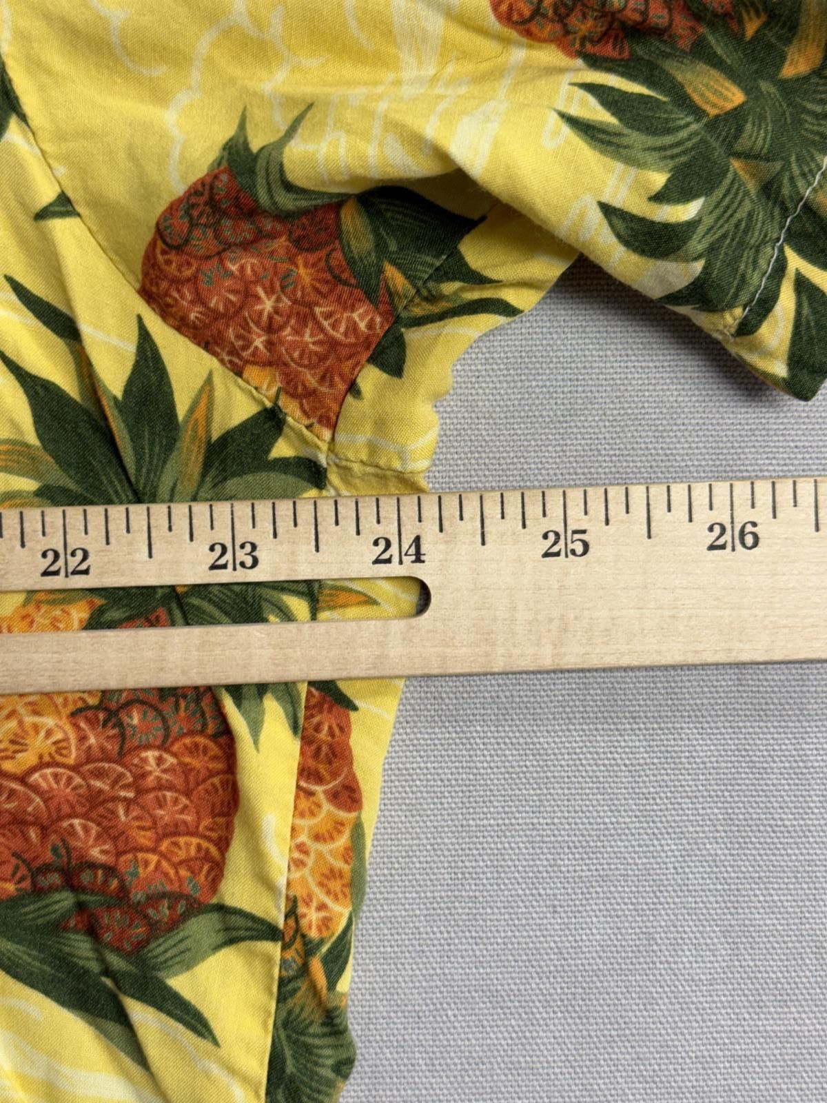 Paradise Found Vintage Mens Hawaiian Shirt Pineapple AOP Made in Hawaii Size US M / EU 48-50 / 2 - 9 Thumbnail