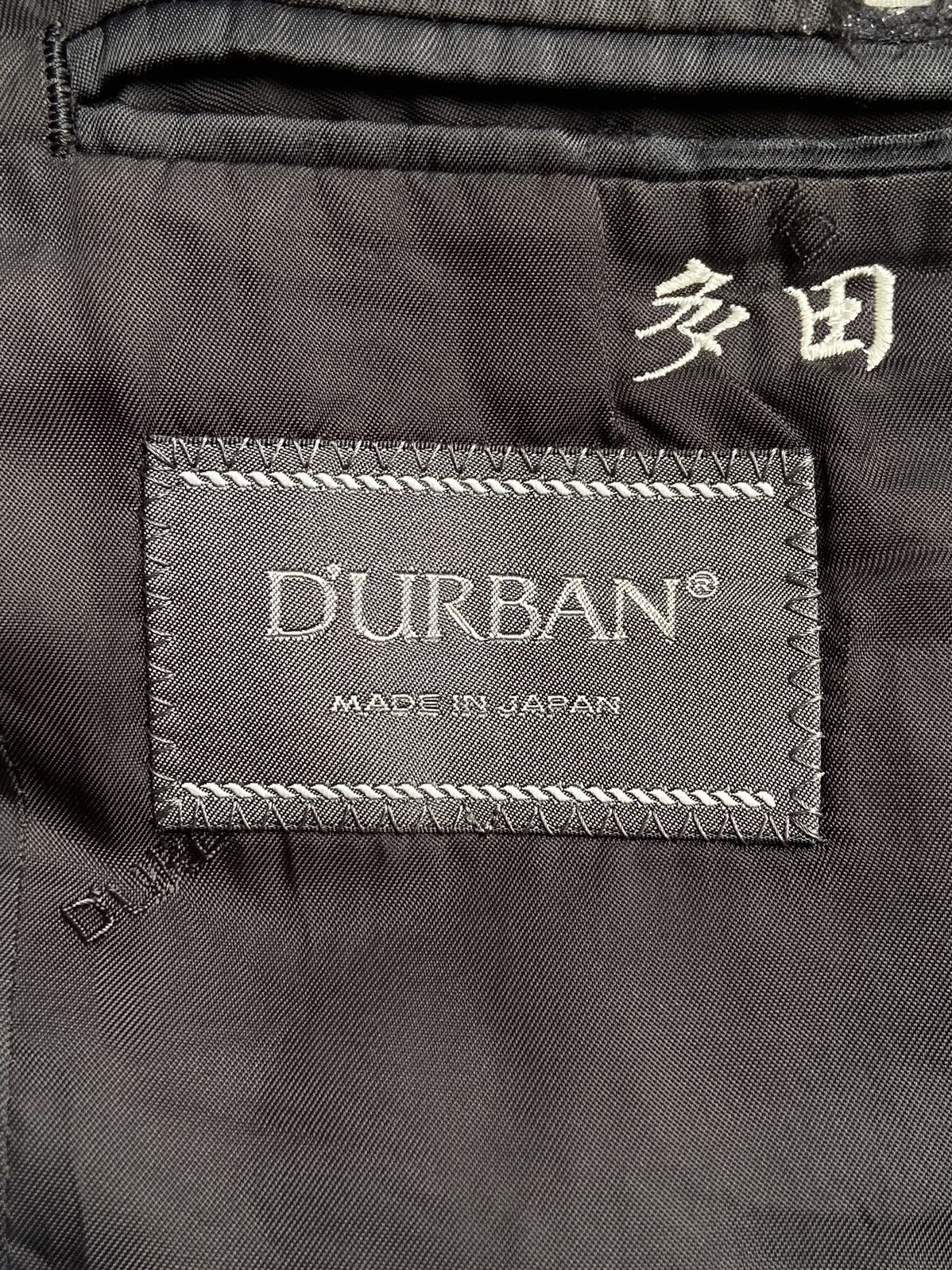 Designer × Japanese Brand × Loro Piana LORO PIANA D’URBAN Black Suit Size 48L - 14 Thumbnail