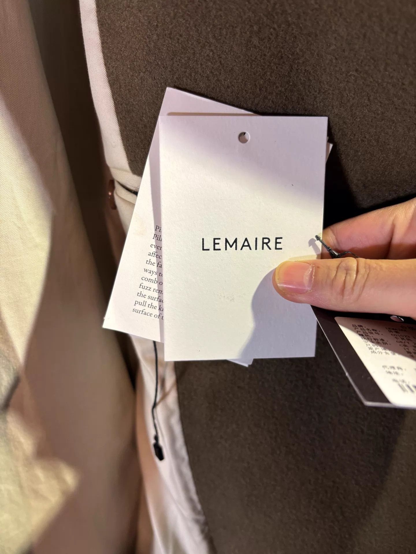 Lemaire Lemaire Wide Shouldered Wool Overcoat 99% New Size US M / EU 48-50 / 2 - 7 Thumbnail