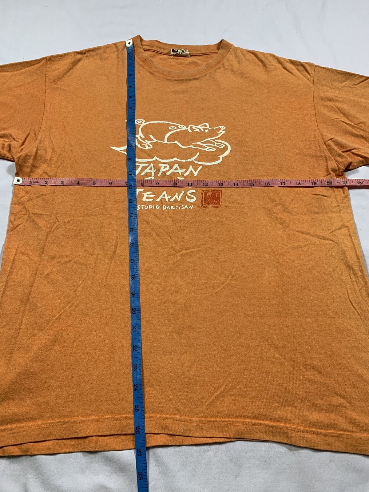45rpm × Japanese Brand × Studio D'Artisan Studio D'Artisan Two pigs brand Japan Blue Jeans tee shirt Size US L / EU 52-54 / 3 - 5 Thumbnail