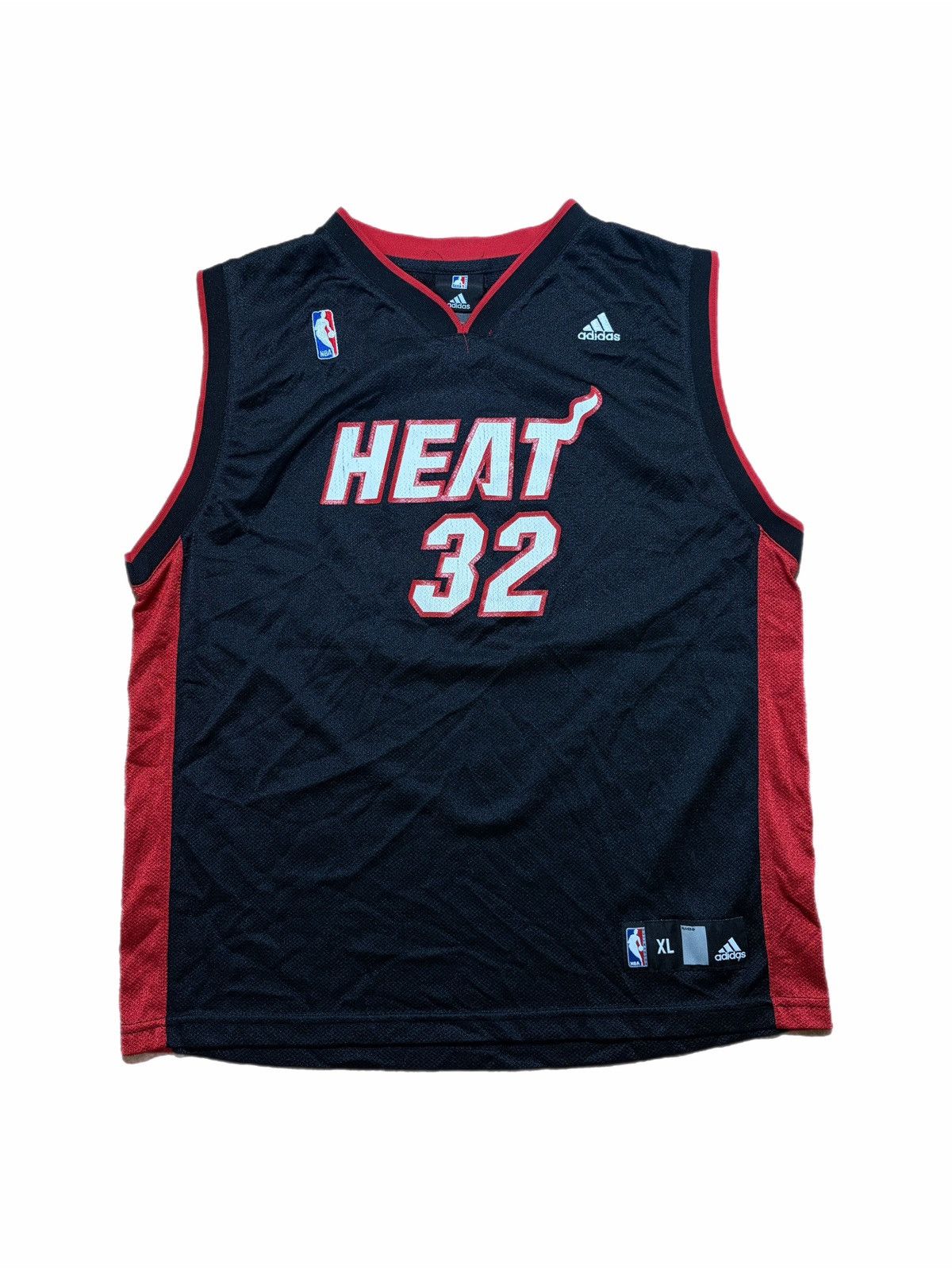 Adidas Miami Heat Basketball Jersey NBA Adidas Shaquille 32 Youth Size US M / EU 48-50 / 2 - 1 Thumbnail