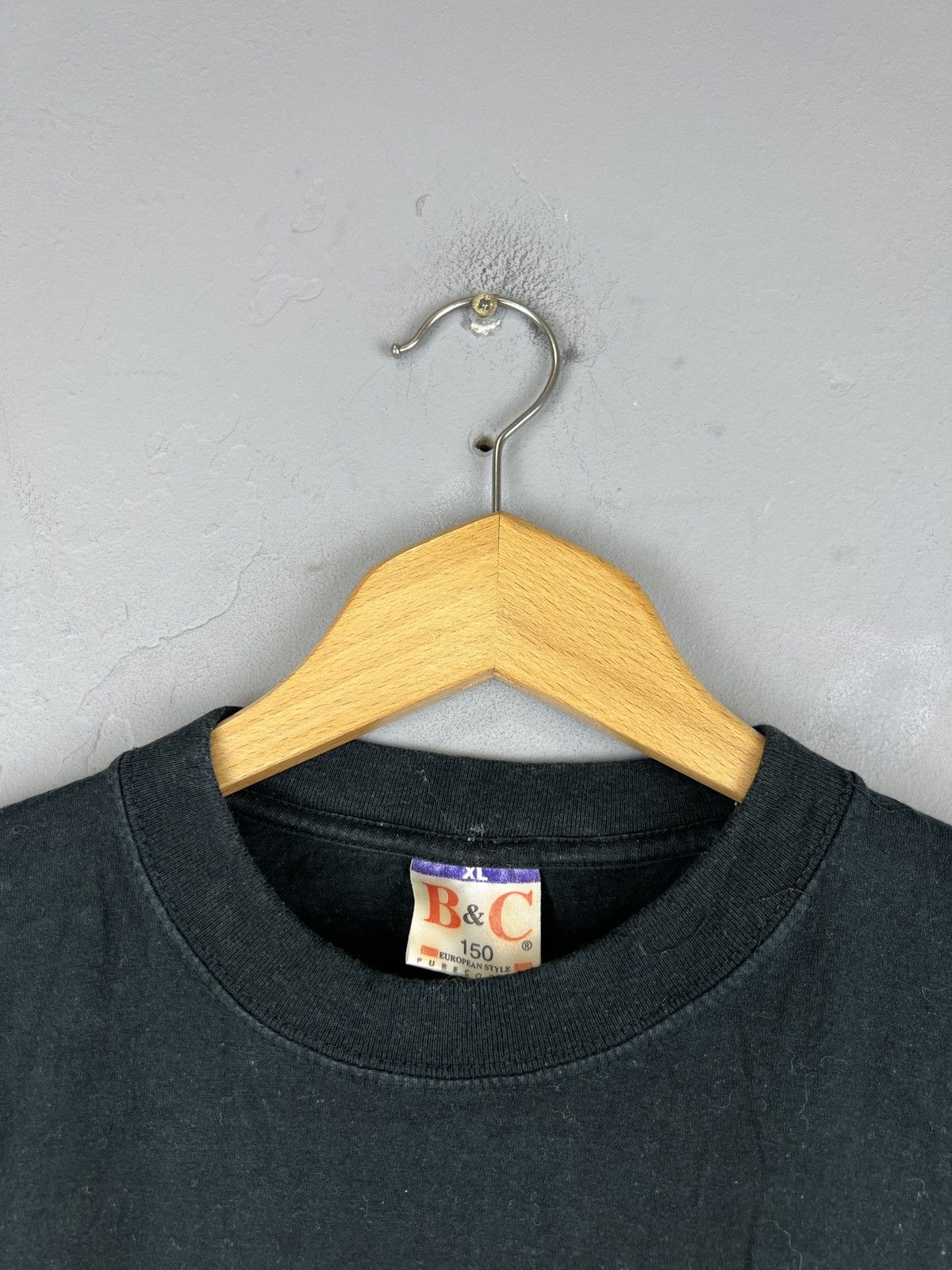 Vintage Vintage Animal Wolf tee Real Animals wear black skull y2k Size US XL / EU 56 / 4 - 3 Thumbnail