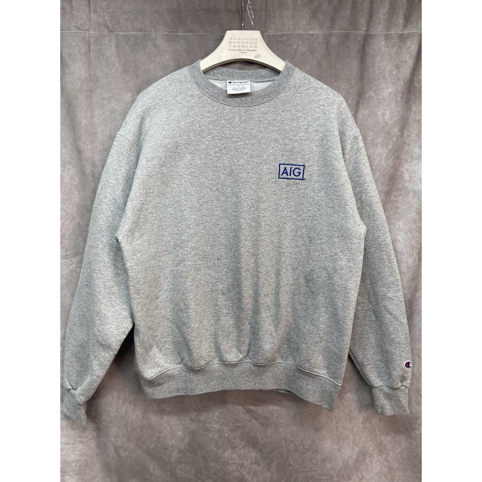 Champion Vintage AIG Finance Fintech Company Champion Reverse Weave S Size US L / EU 52-54 / 3 - 1 Thumbnail