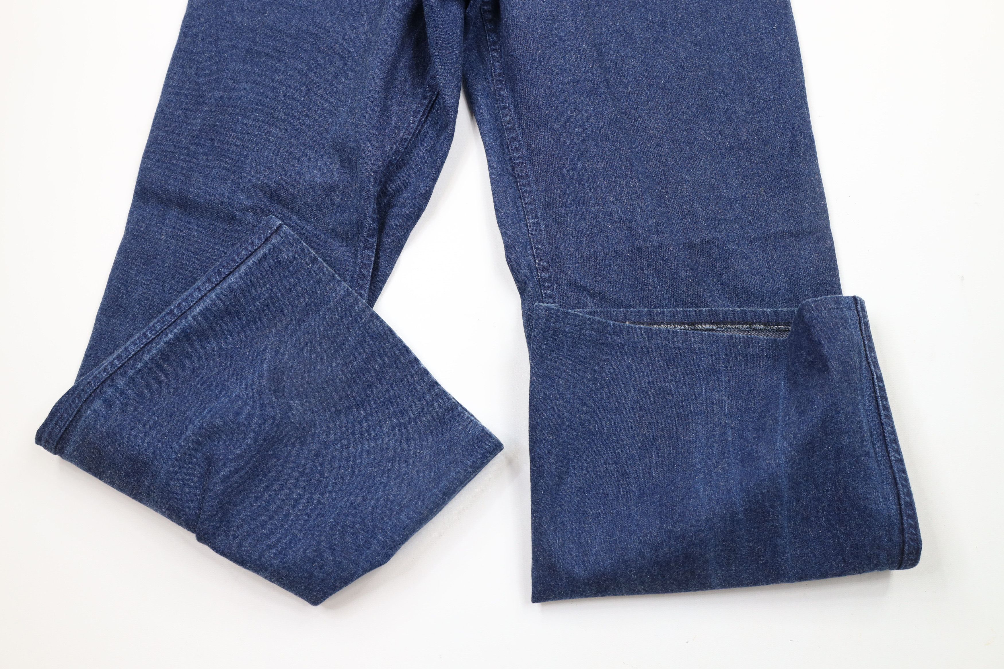 Vintage Vintage 50s 60s Military Navy Bell Bottoms Denim Jeans USA Size US 34 / EU 50 - 5 Thumbnail