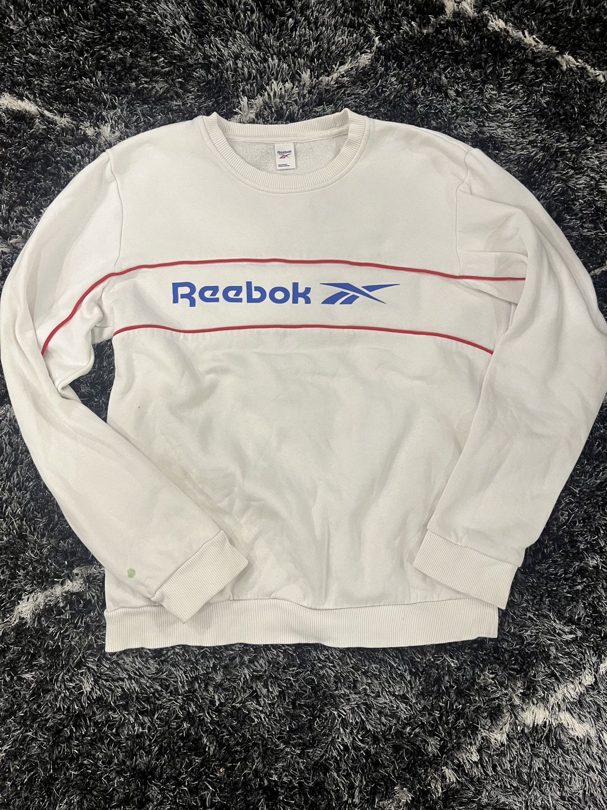 Reebok REEBOK WHITE VINTAGE SWEATSHIRT Size US S / EU 44-46 / 1 - 1 Thumbnail