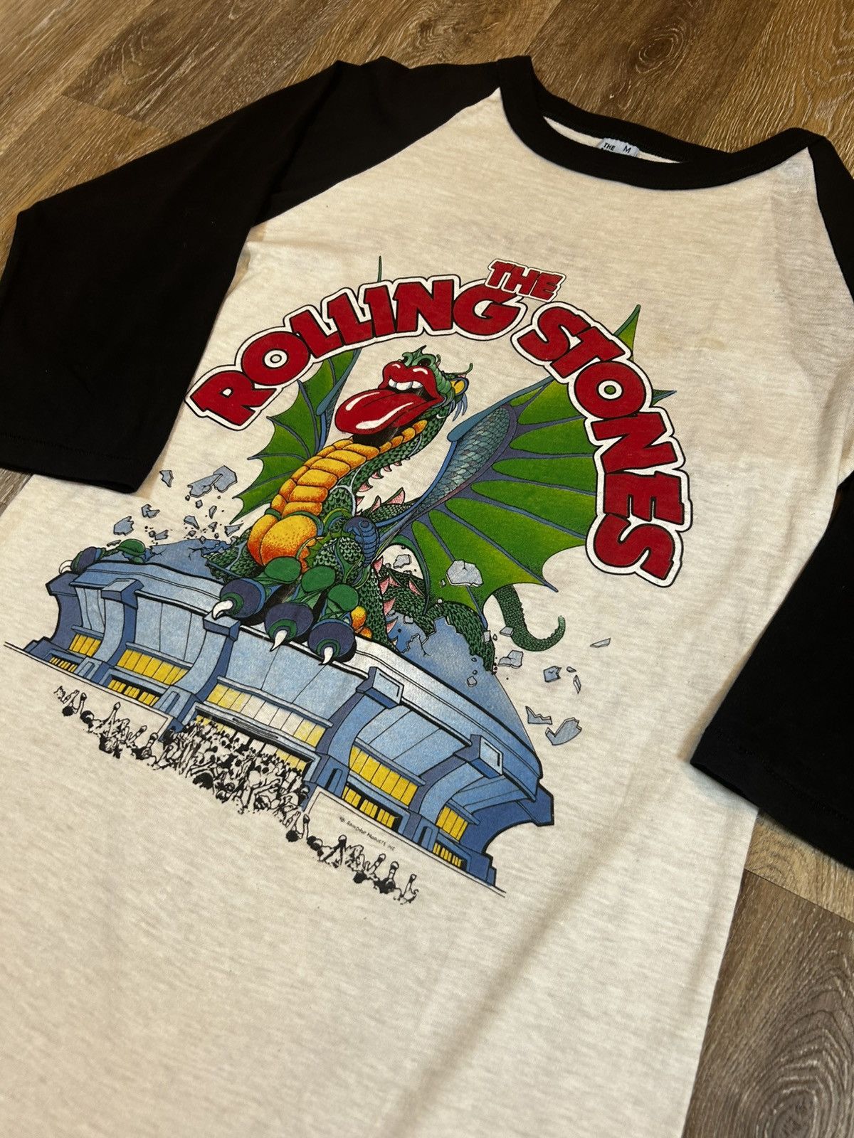 Band Tees × Vintage Super rare Rolling Stones tour quarter sleeve Size US M / EU 48-50 / 2 - 2 Thumbnail