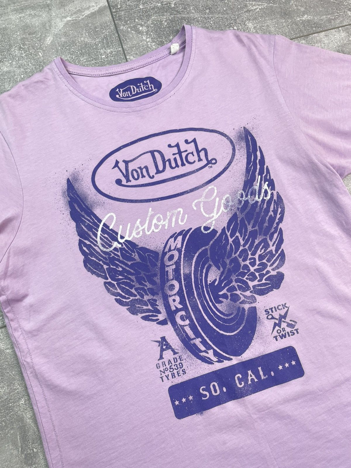 Von Dutch Von Dutch Motor City Logo T-shirt Size US M / EU 48-50 / 2 - 2 Thumbnail