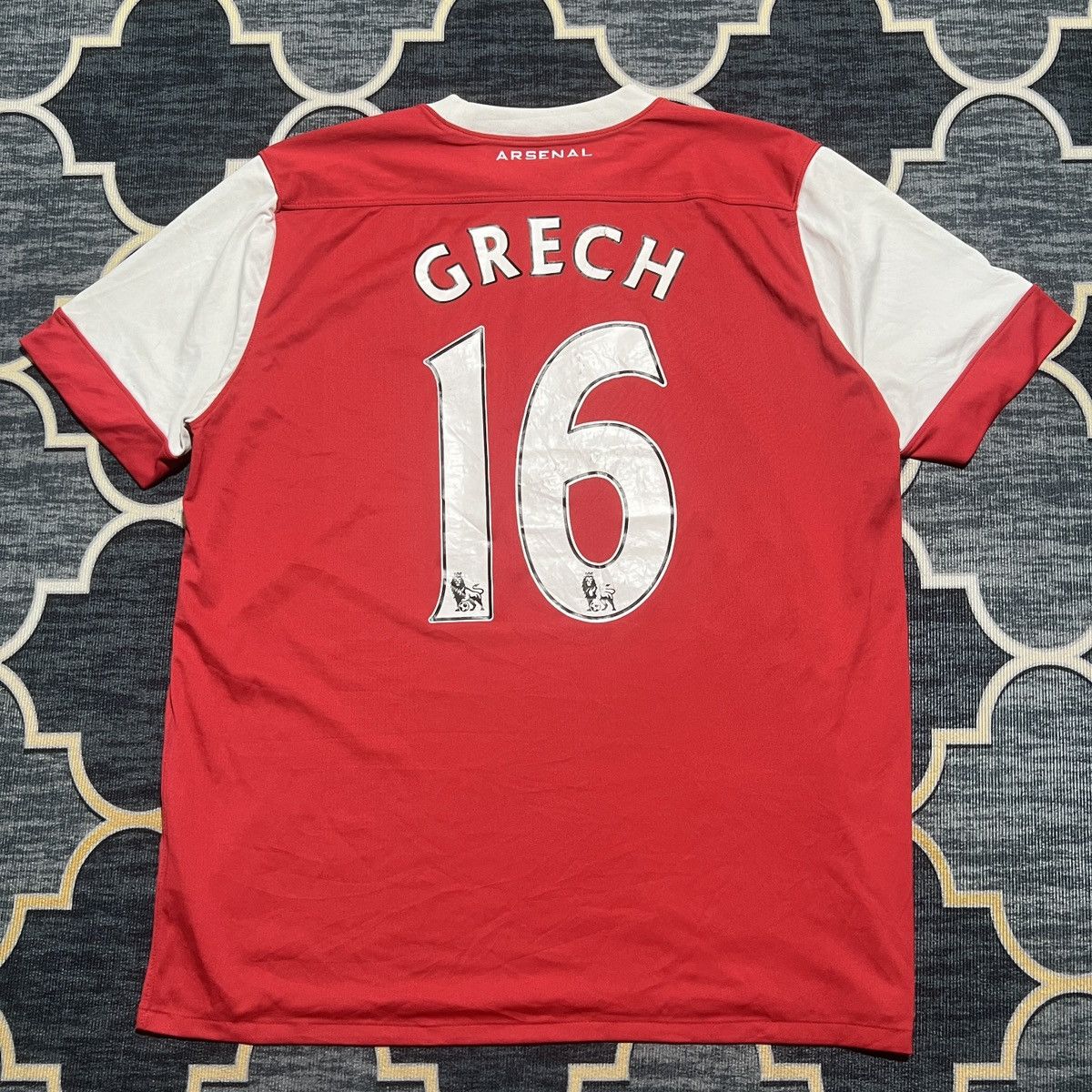 Vintage Bootleg Vintage Arsenal 2010 Home Jersey Size US XL / EU 56 / 4 - 5 Thumbnail