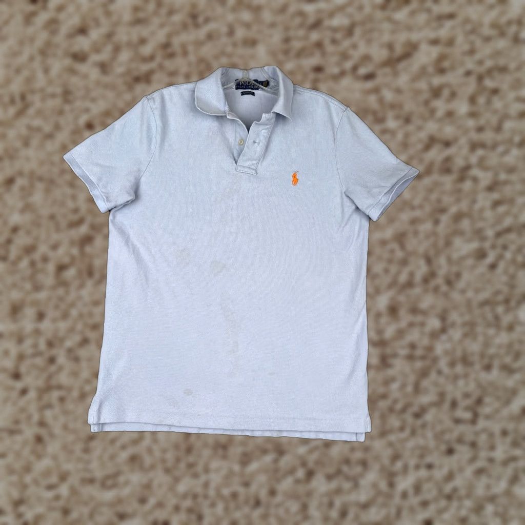 Ralph Lauren Polo Ralph Lauren Polo Shirt Men Small Blue Slim Fit 100% Cotton Jersey Activewear Size US S / EU 44-46 / 1 - 1 Thumbnail