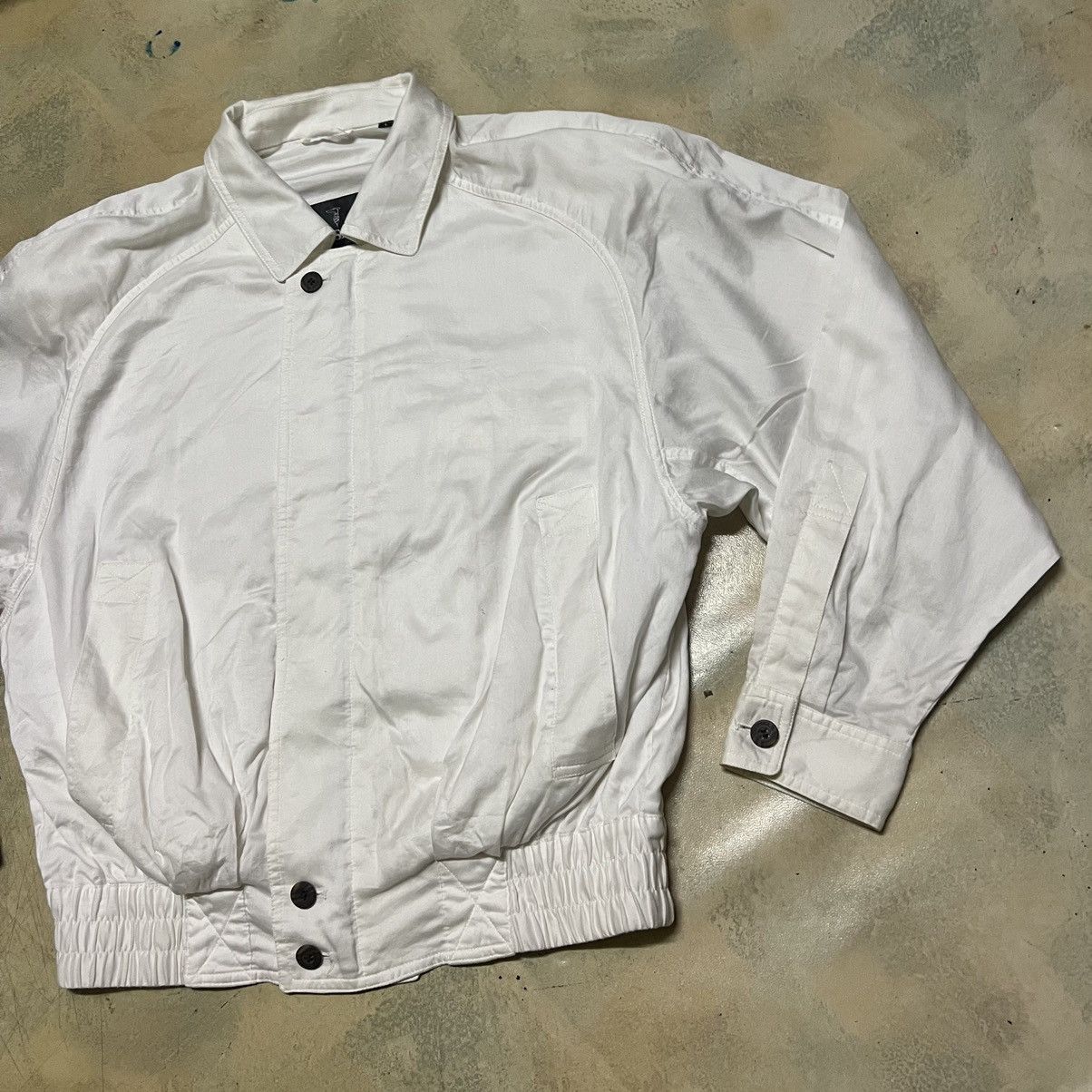 Trussardi Trussardi Big Logo Bomber Style Jacket Size US L / EU 52-54 / 3 - 7 Thumbnail