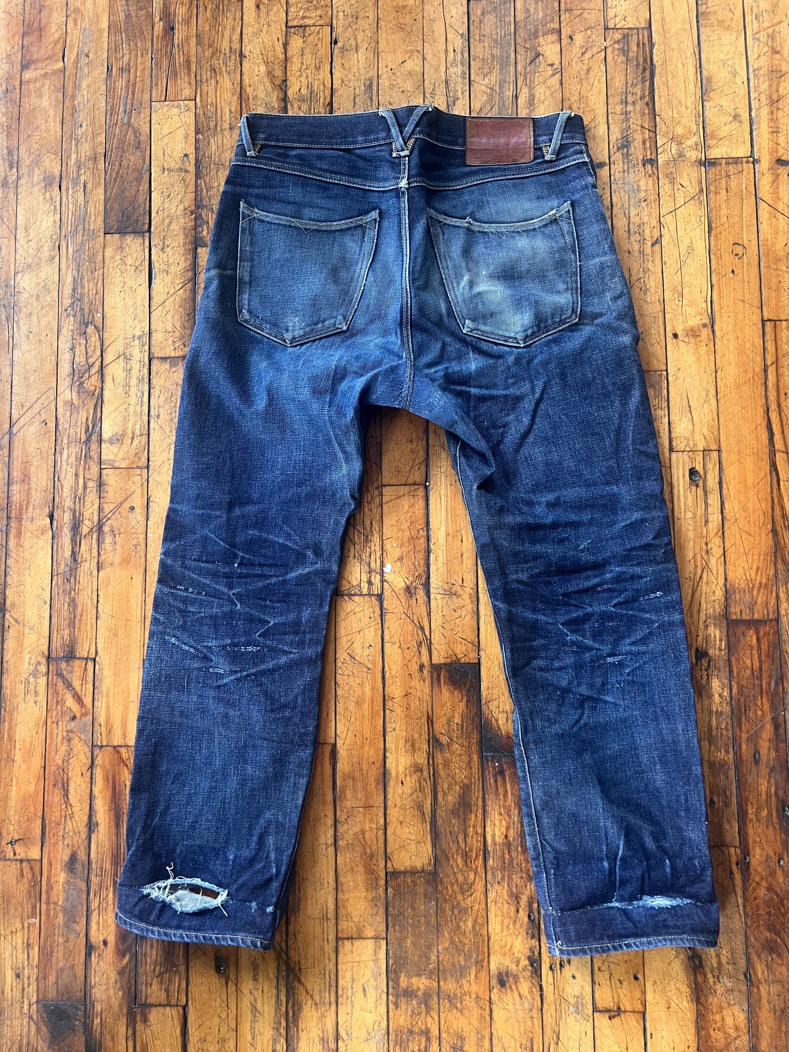 Stevenson Overall Co. Stevenson Overall Company - 220 Raw Denim - W31 Size US 31 - 2 Thumbnail