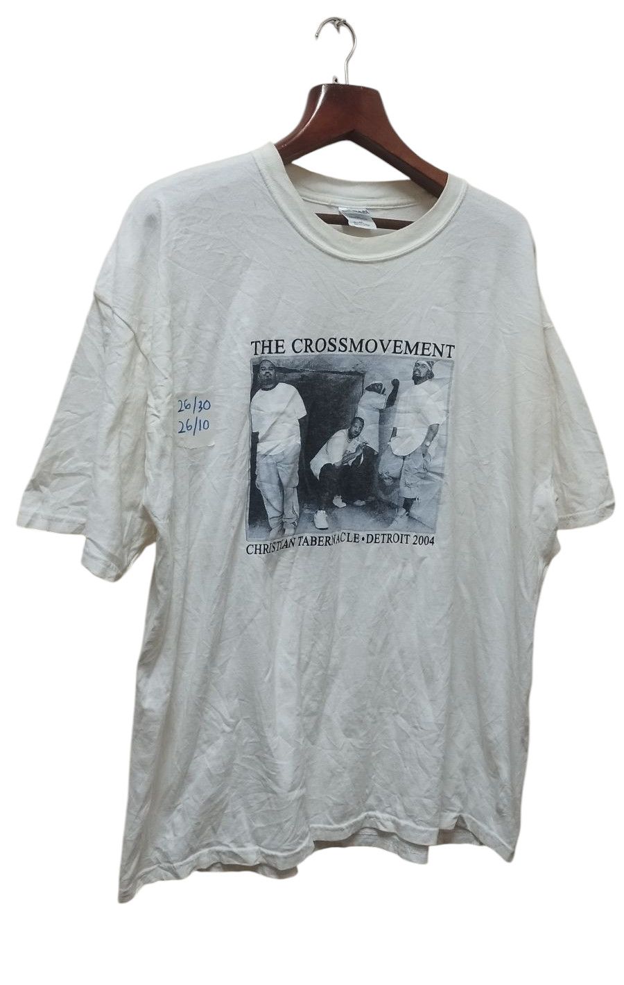 Band Tees × Vintage Vtg The Cross Movement Band Alternative Hip Hop T-shirt Size US XXL / EU 58 / 5 - 2 Thumbnail