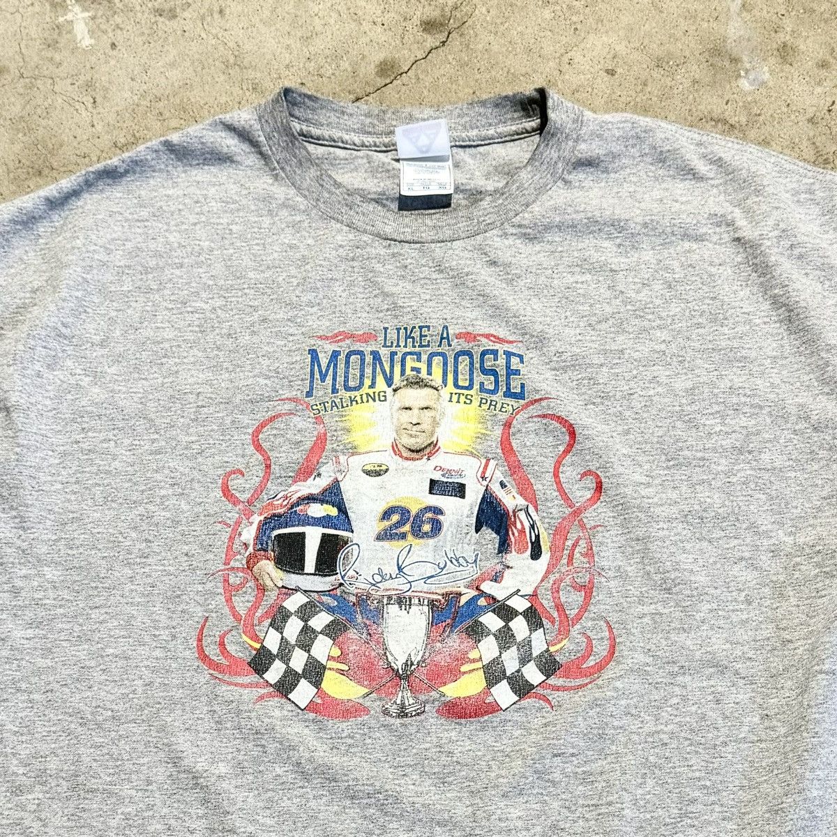 NASCAR VINTAGE RICKY BOBBY TEE! Size US XL / EU 56 / 4 - 3 Thumbnail