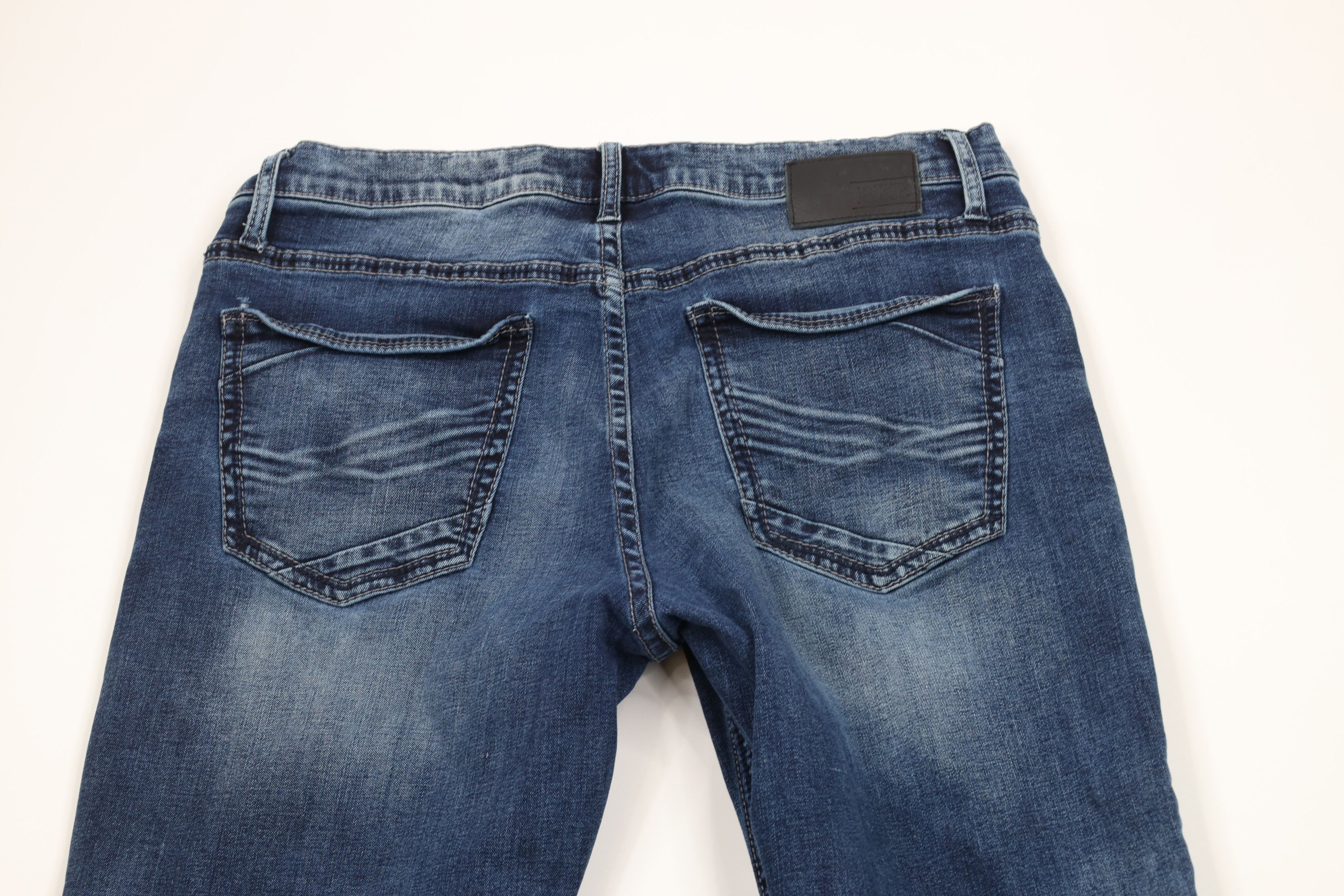 Vintage Buckle BKE Stitch Stretch Jake Bootleg Denim Jeans Blue Size US 36 / EU 52 - 9 Thumbnail