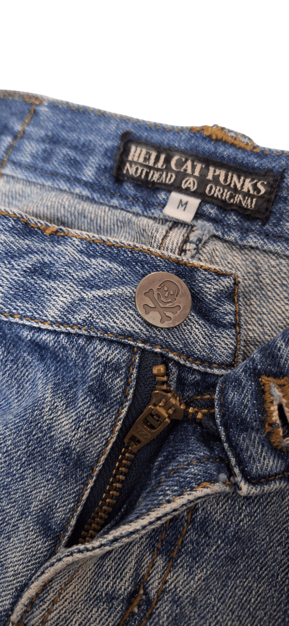 Seditionaries Hell Cats Punk Spikes Distressed Seditionaries Zipper Leg Size 32" / US 10 / IT 46 - 2 Thumbnail
