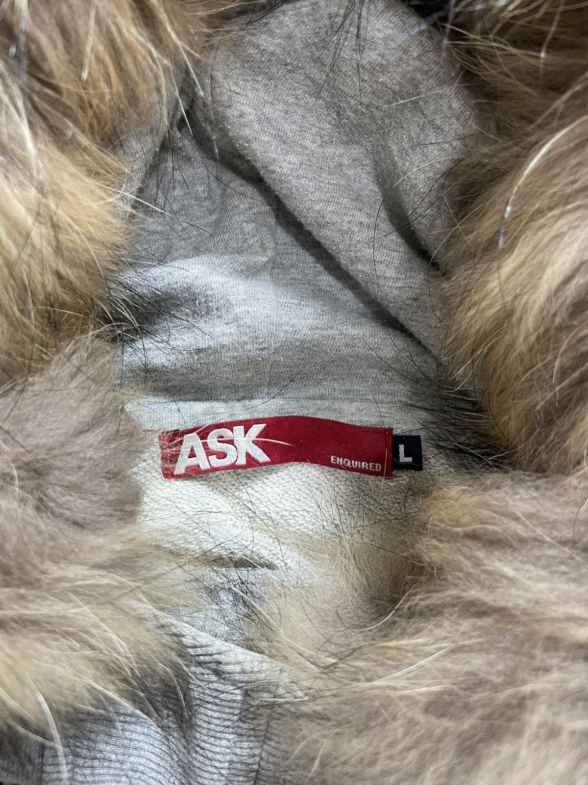 Japanese Brand Askenquired Fur hoodie ifsix LGB Style Size US L / EU 52-54 / 3 - 5 Thumbnail