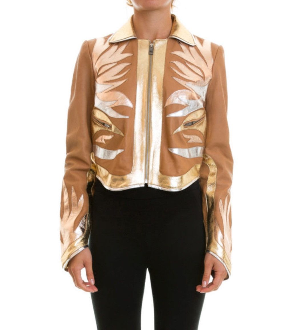 Just Cavalli Just cavalli jacket leather Size M / US 6-8 / IT 42-44 - 2 Thumbnail