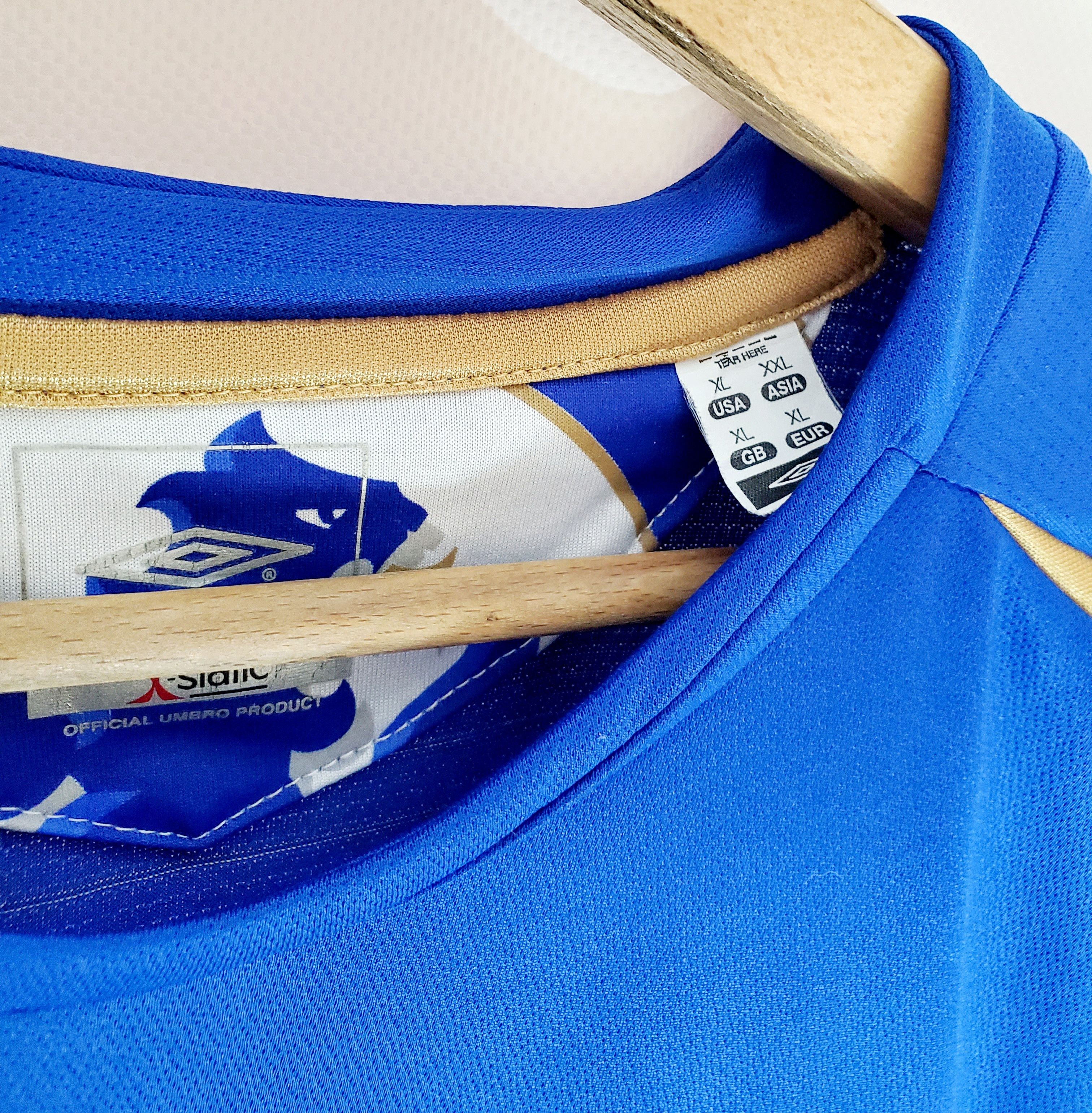 Chelsea Soccer × Umbro × Vintage Chelsea Signed Champions Centenary Home 2005/06 perfect co Size US XL / EU 56 / 4 - 3 Thumbnail