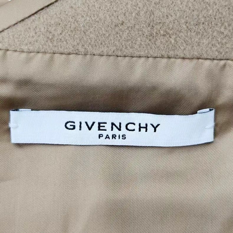 Givenchy Givenchy Size48 Runway design mixed color cashmere overcoat Size US M / EU 48-50 / 2 - 4 Thumbnail