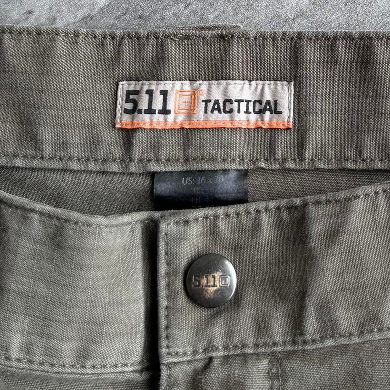 5.11 × Carhartt × Vintage Vintage Y2K Carhartt Style Baggy Cargo Skater 5.11 Pants Size US 36 / EU 52 - 3 Thumbnail