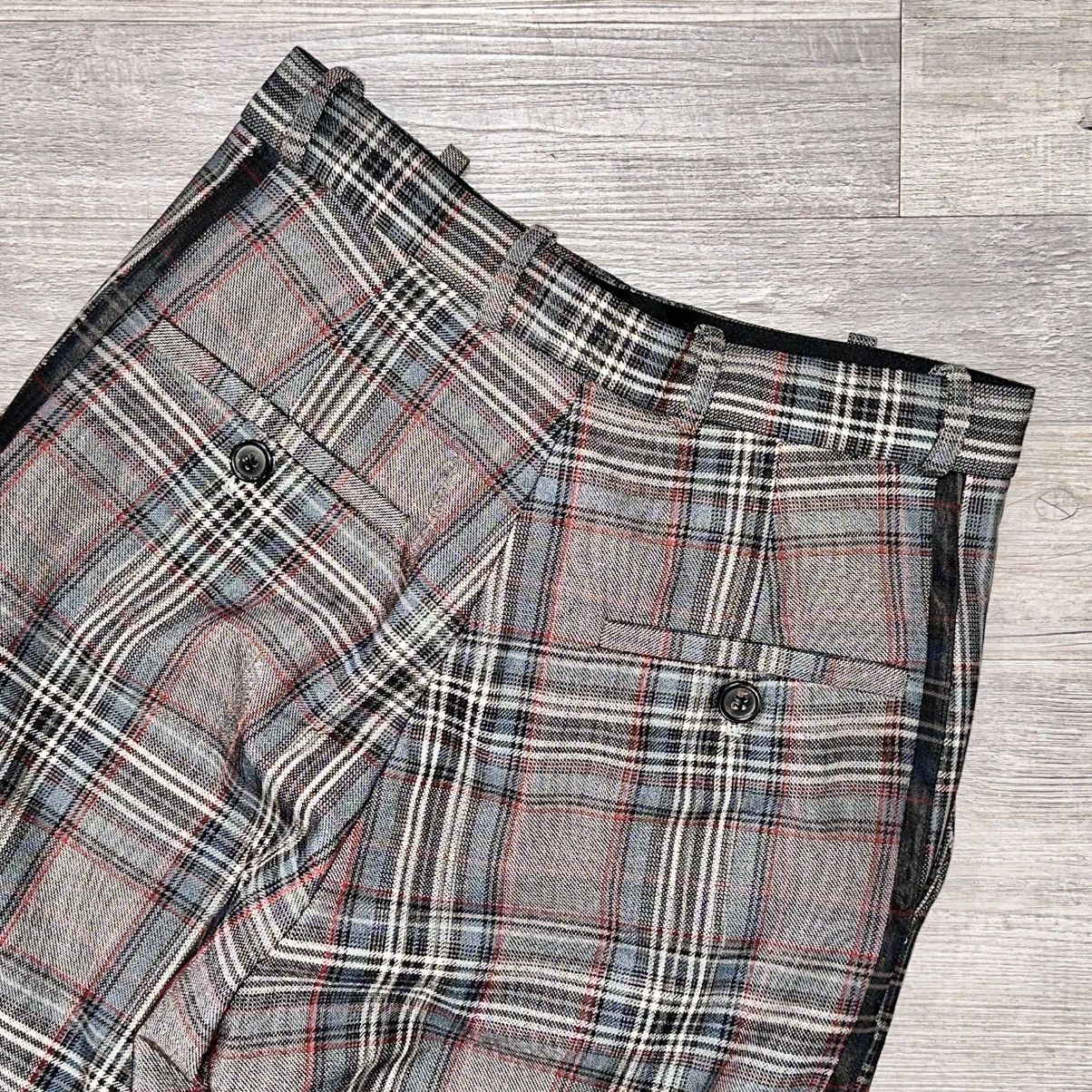 Y/Project NWT Y/PROJECT GREY CHECK TULLE OVERLAY PANTS SIZE EU 36 Size 25" / US 0 / IT 36 - 5 Thumbnail