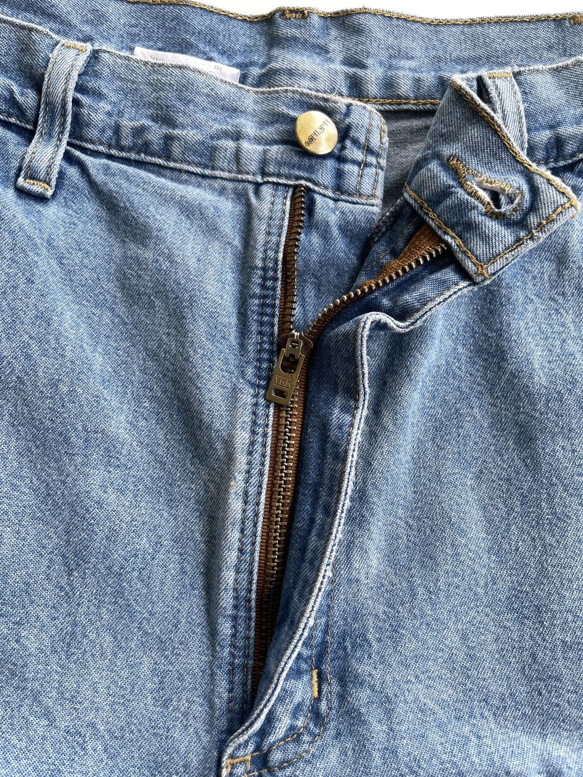 Carhartt Vintage Carhartt Carpenter Distressed Denim Size US 32 / EU 48 - 16 Thumbnail