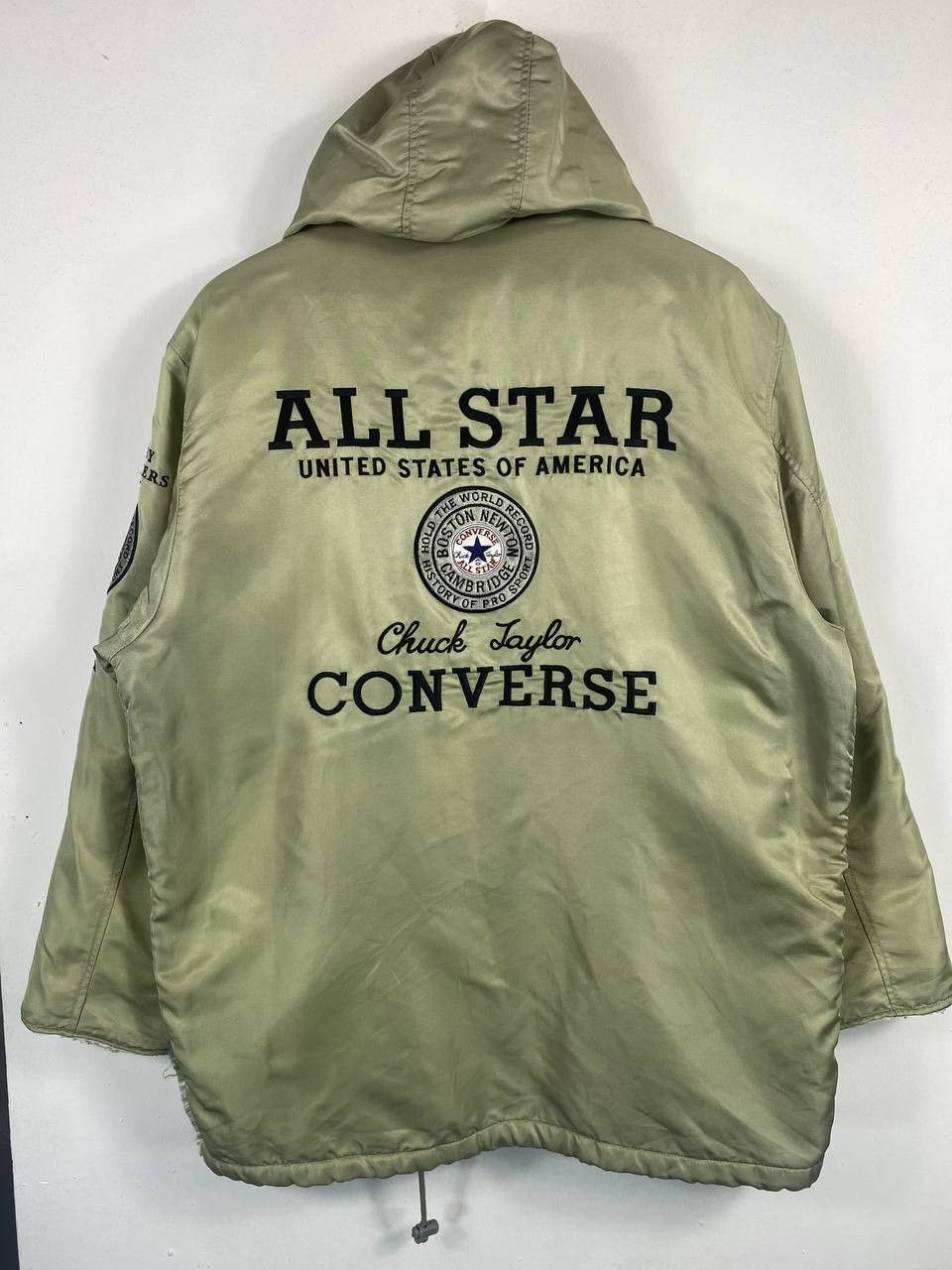 Converse vintage converse worn by pro player jacket sherpa lining Size US M / EU 48-50 / 2 - 1 Thumbnail