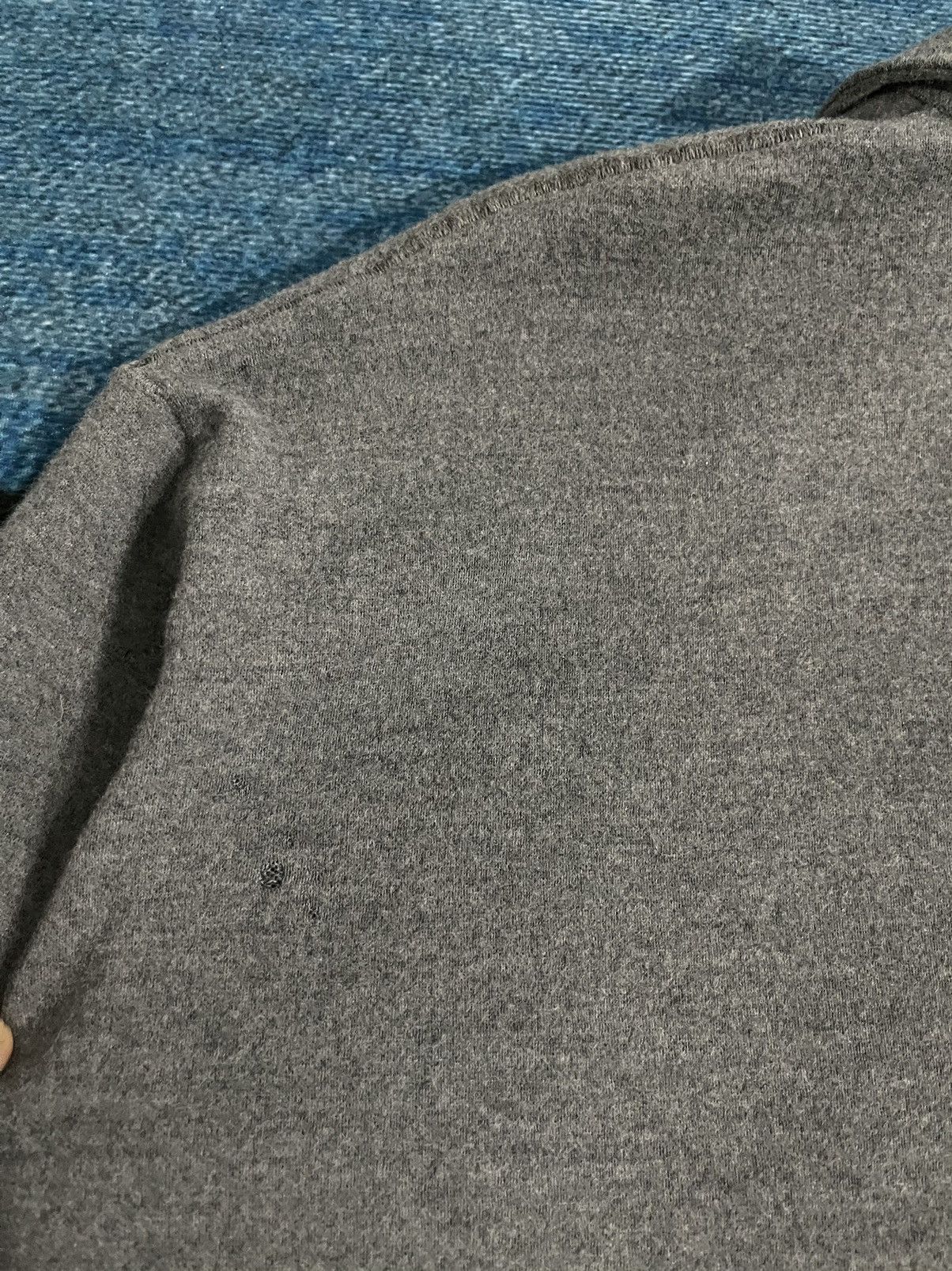 Yohji Yamamoto Vintage Yohji Yamamoto Half Button Wool Jacket Size US XL / EU 56 / 4 - 12 Thumbnail