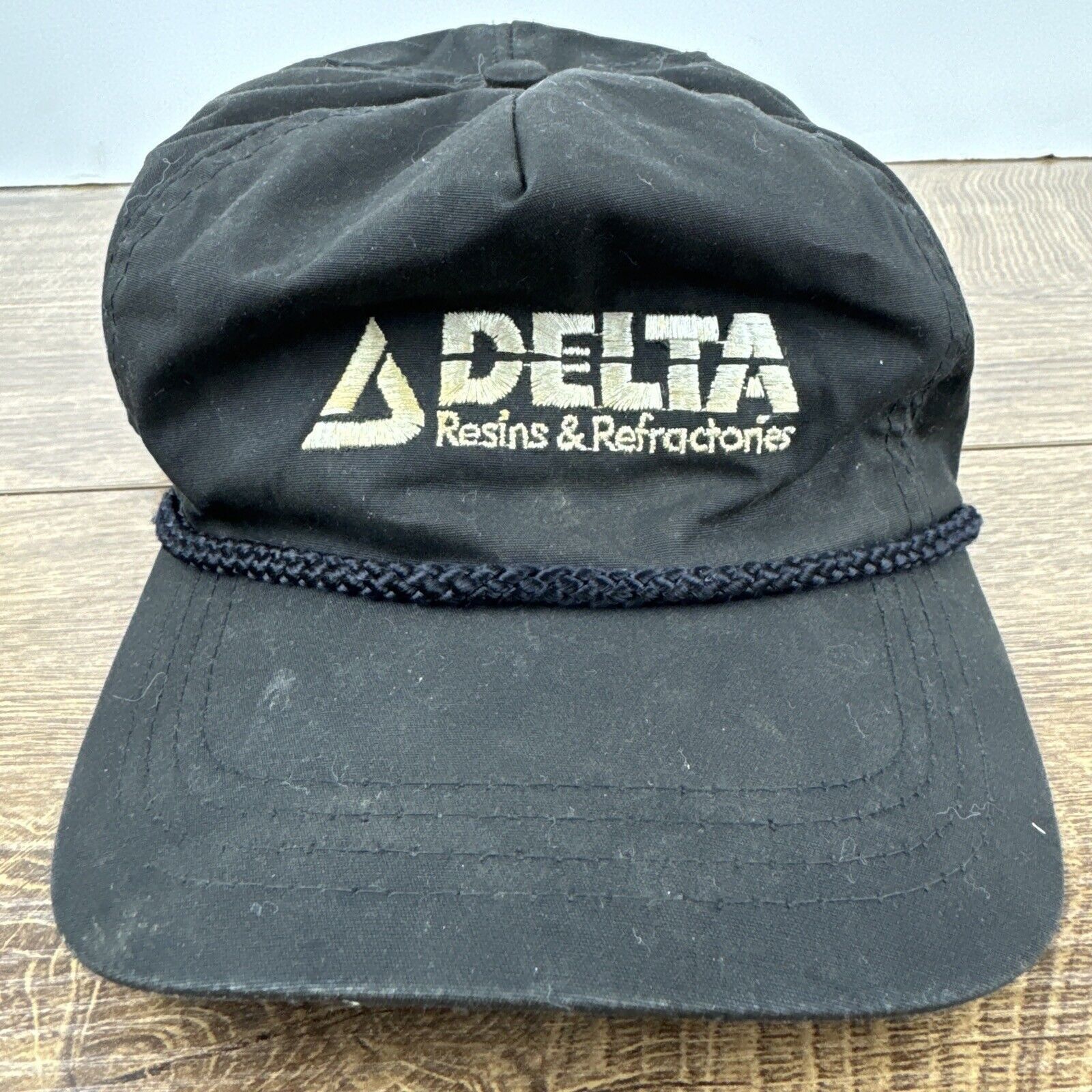 Other Delta Resins & Refractones Hat Black Hat Adjustable Adult Si Size ONE SIZE - 3 Thumbnail