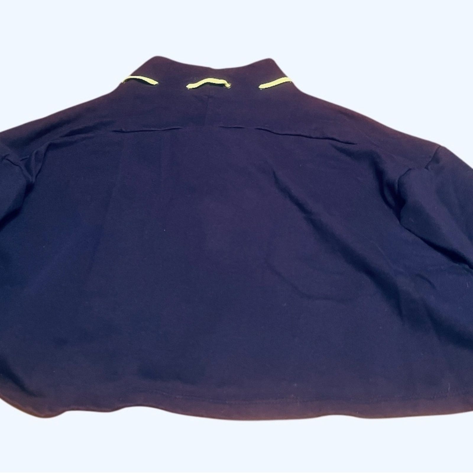 Fabletics Demi Lovato + Fabletics cropped Blue pullover sweatshirt Size M / US 6-8 / IT 42-44 - 2 Thumbnail