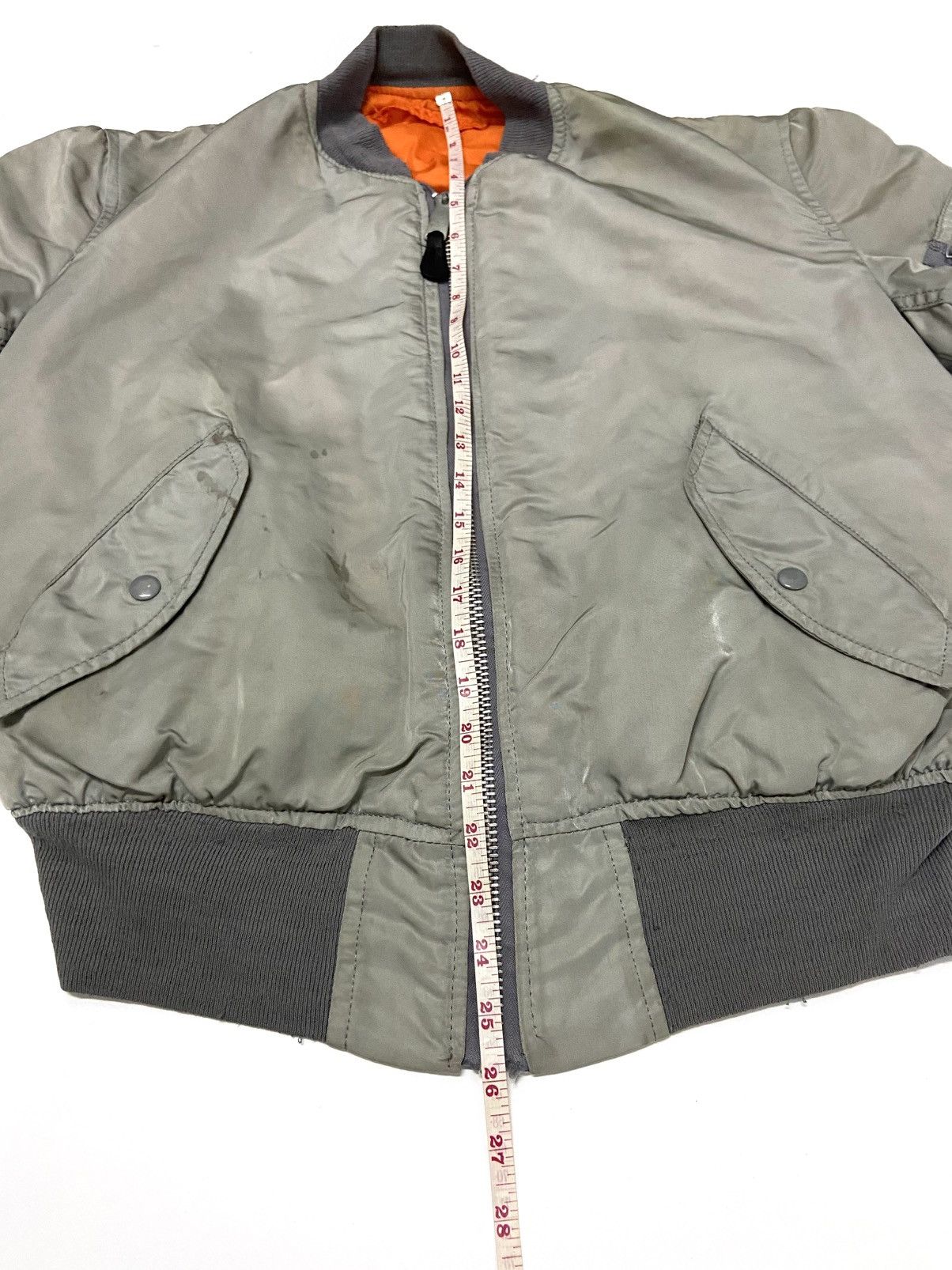 Alpha Industries × Vintage VINTAGE ALPHA INDUSTRIES USA BOMBER JACKET Size US M / EU 48-50 / 2 - 9 Thumbnail