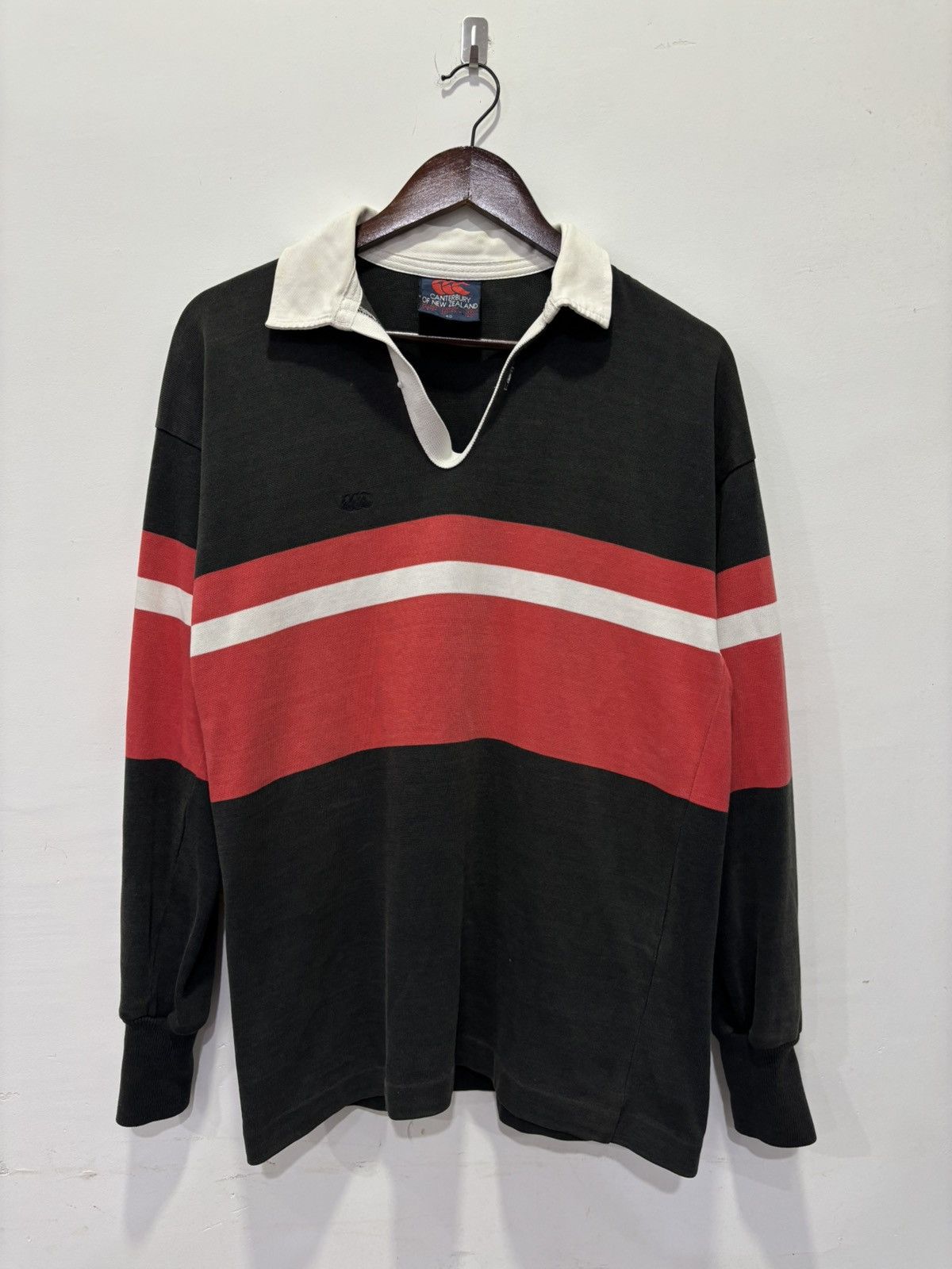 Canterbury of New Zealand × Vintage Vintage Canterbury Polo Rugby Shirt Size US M / EU 48-50 / 2 - 1 Thumbnail