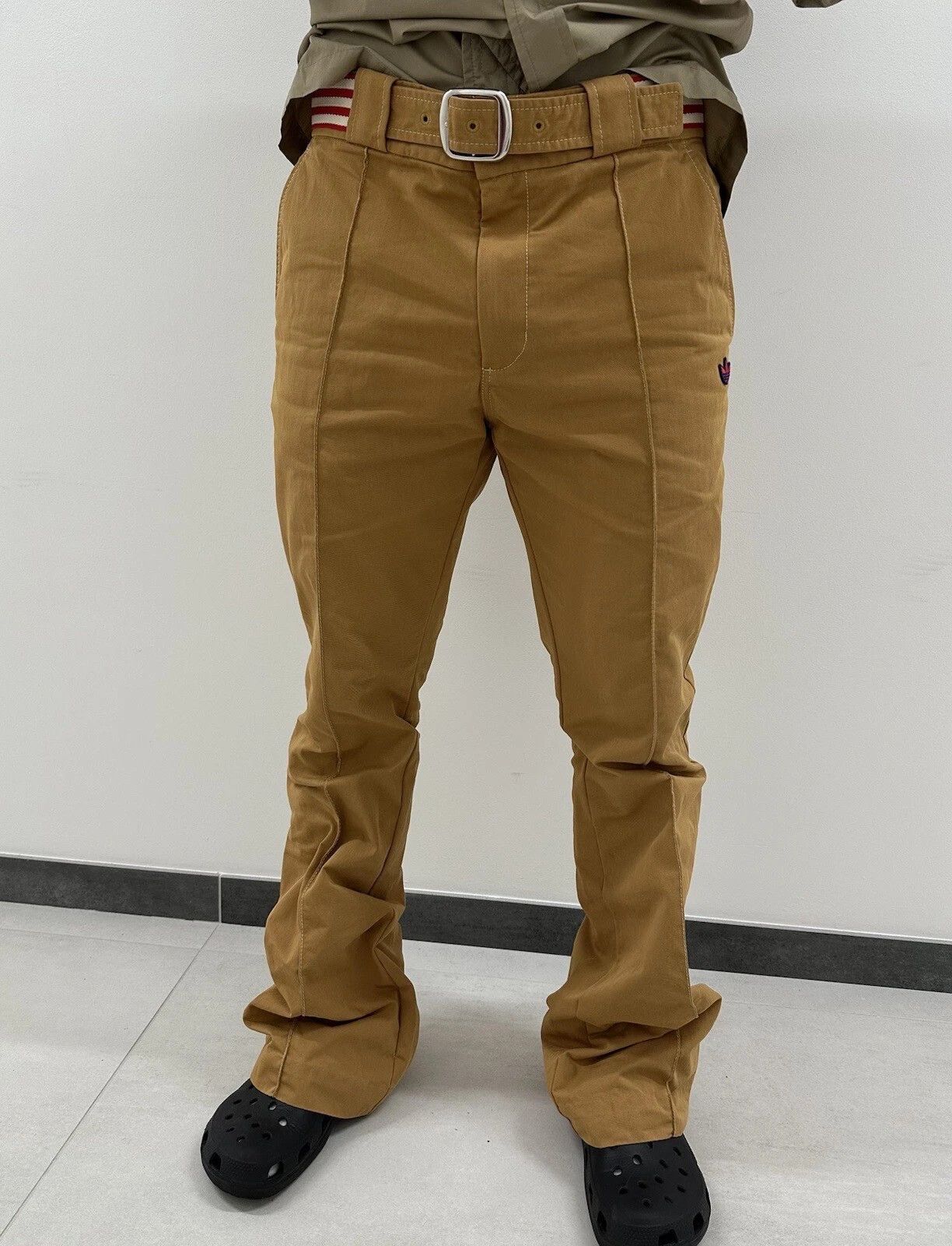 Adidas × Wales Bonner Wales Bonner x Adidas Belted Flare Chino Pants Size US 30 / EU 46 - 11 Thumbnail