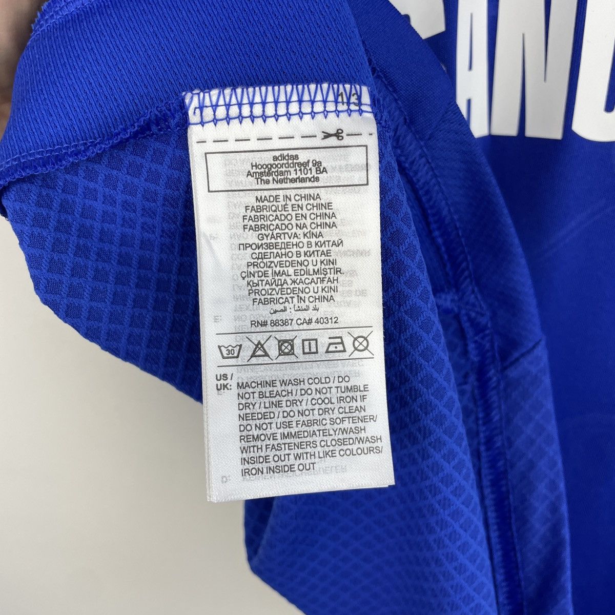 Adidas Schalke 04 Felipe Sanchez Home Adidas Jersey Shirt 2024/2025 Size US L / EU 52-54 / 3 - 7 Thumbnail