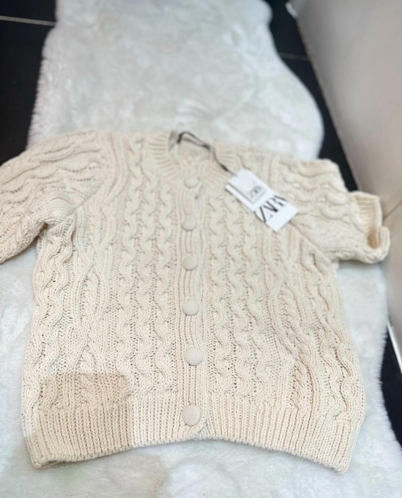 Zara ZARA Woven Jumper Short Sleeve Size M / US 6-8 / IT 42-44 - 2 Thumbnail