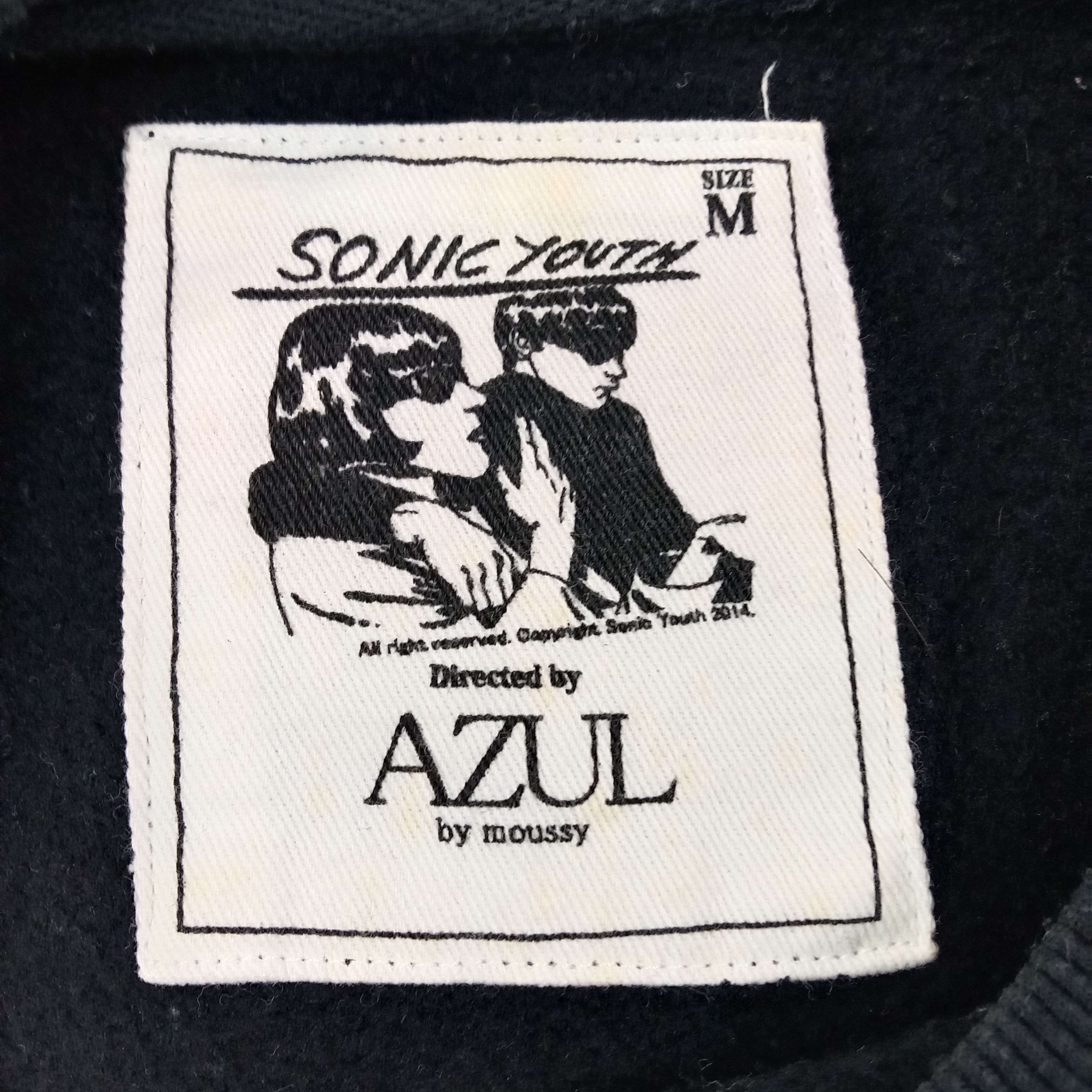 Band Tees Sonic Youth American Rock Band Sweatshirt C257N11 Size US XS / EU 42 / 0 - 4 Thumbnail