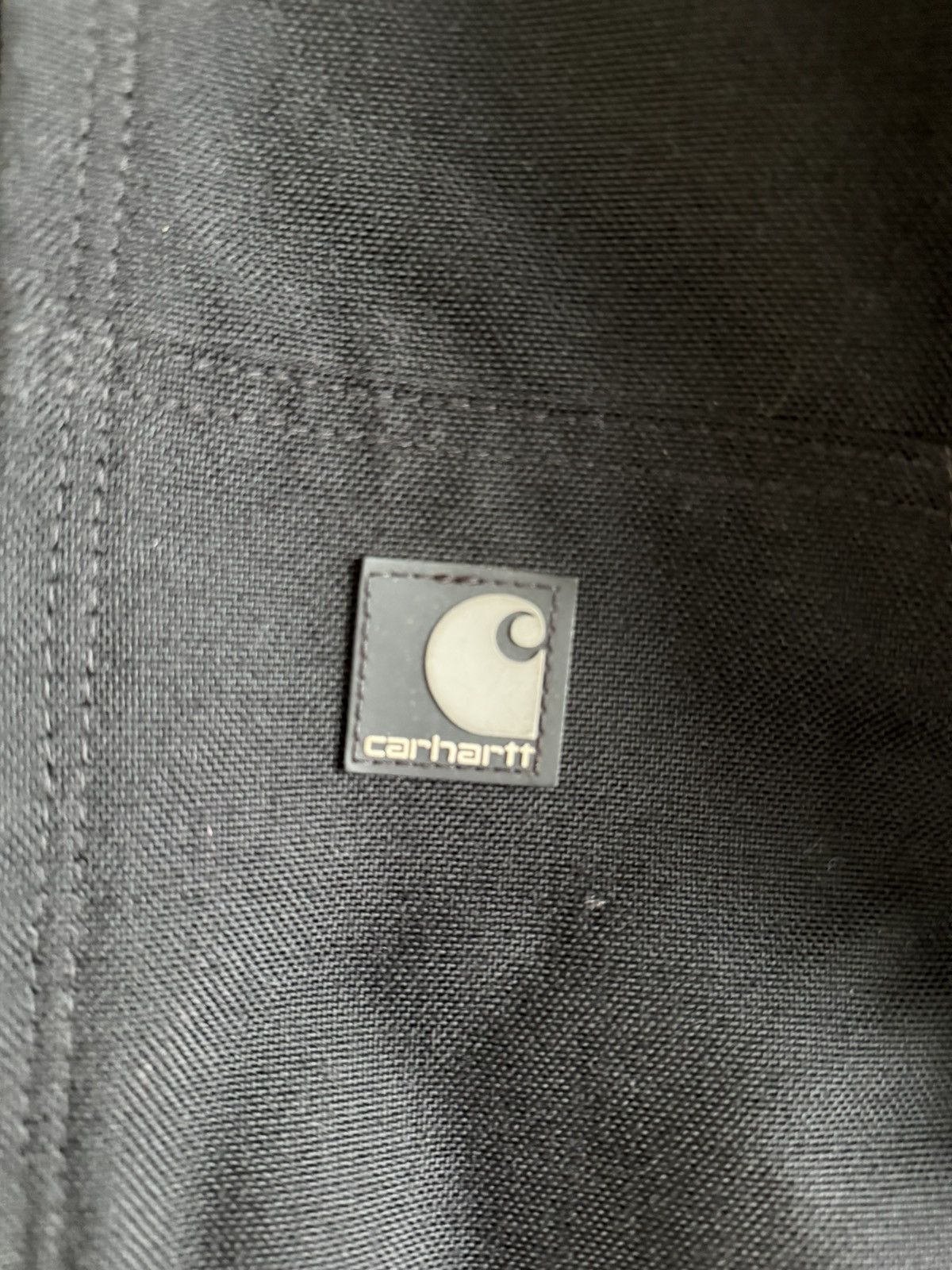 Carhartt Carhartt Black Duck Jacket Quilted Lined Hoodie Tonal Logo Size US XL / EU 56 / 4 - 3 Thumbnail