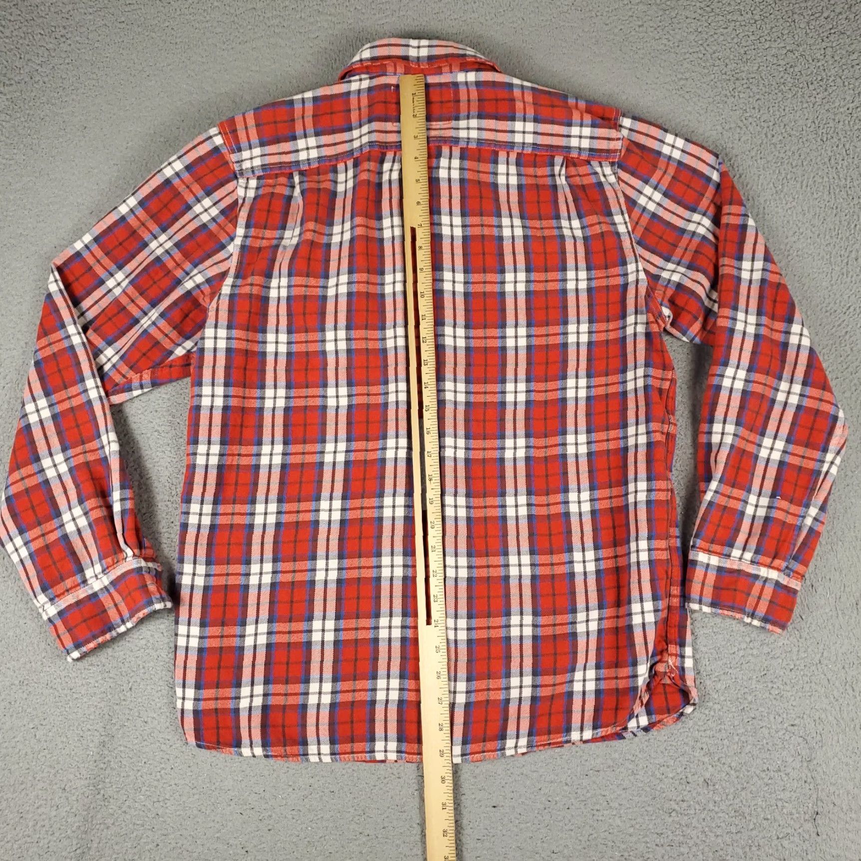 The North Face VINTAGE The North Face Shirt Mens L Red Plaid Flannel Button-Up Long Sleeve Size US L / EU 52-54 / 3 - 5 Thumbnail