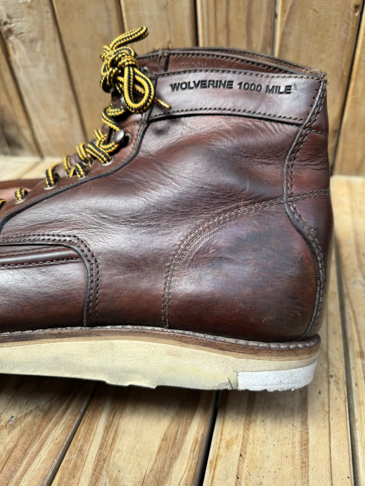 Wolverine Wolverine 1000 Miles x Filson brown leather boots UK 8 USA 9 Size US 9 / EU 42 - 15 Thumbnail