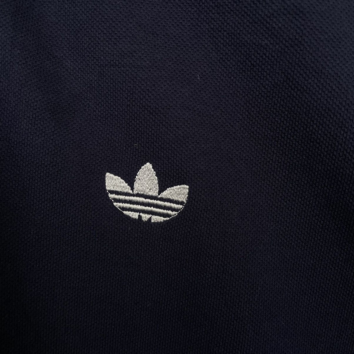 Adidas × Vintage Vintage 1990s Adidas Embroidery Small Logo Polo T Shirt Size US L / EU 52-54 / 3 - 2 Thumbnail