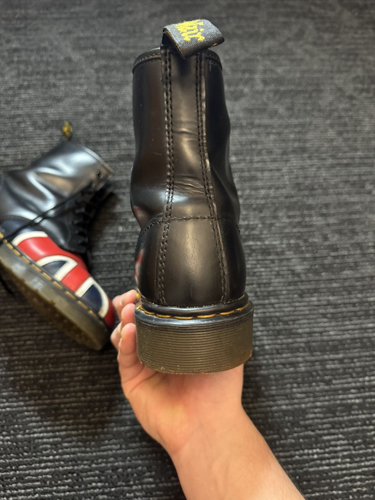 Dr. Martens Vintage Dr.Martens Union Jack Leather Boots Size US 9 / EU 42 - 11 Thumbnail