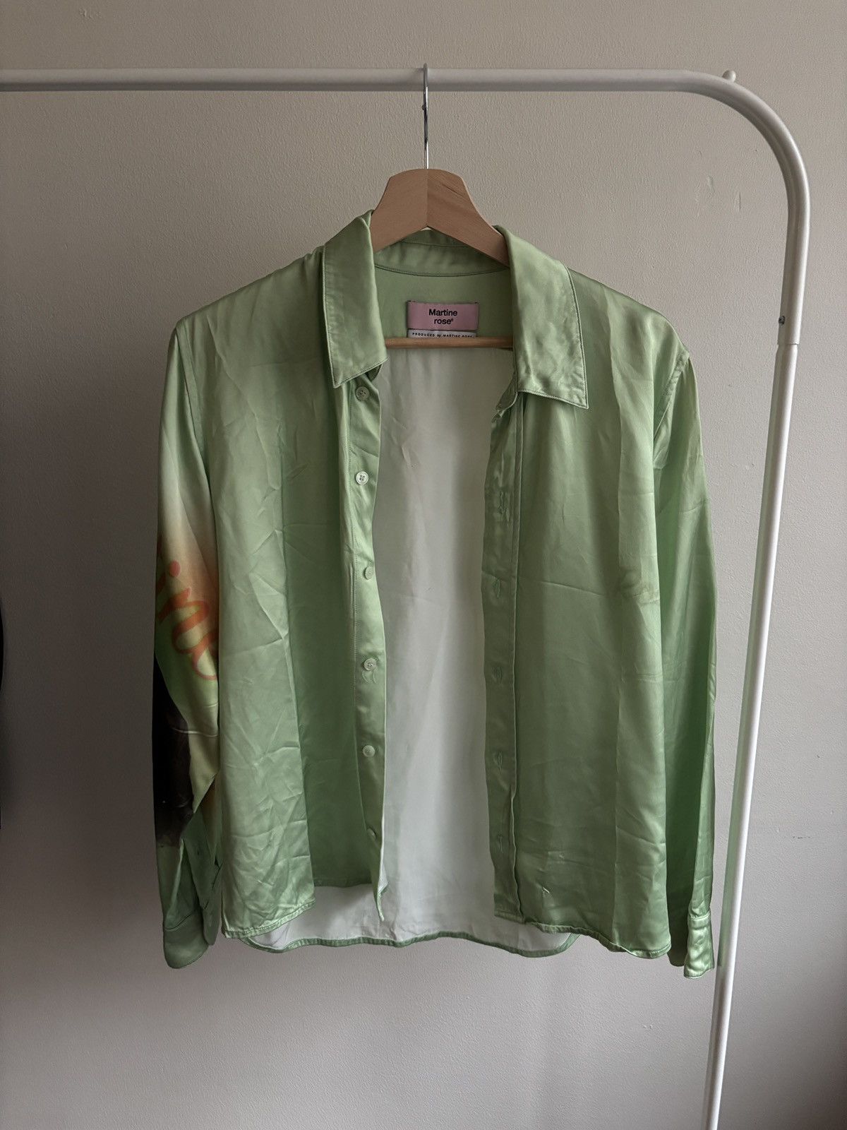 Martine Rose Martine Rose Bonbon Shirt with printed Sleeve Size US XS / EU 42 / 0 - 1 Thumbnail