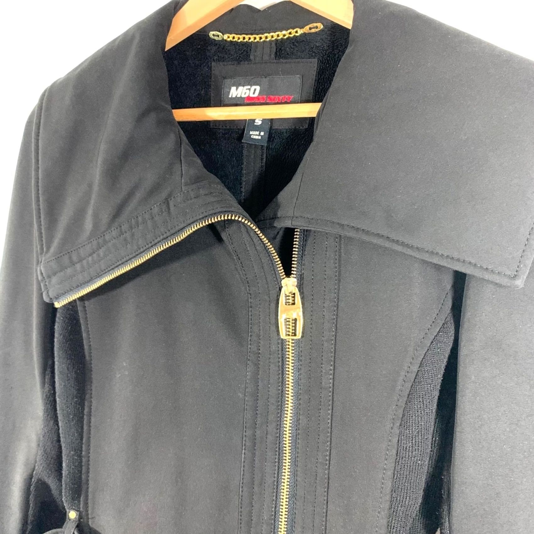 Miss Sixty Miss Sixty Women's S Trench Coat Black Size S / US 4 / IT 40 - 3 Thumbnail