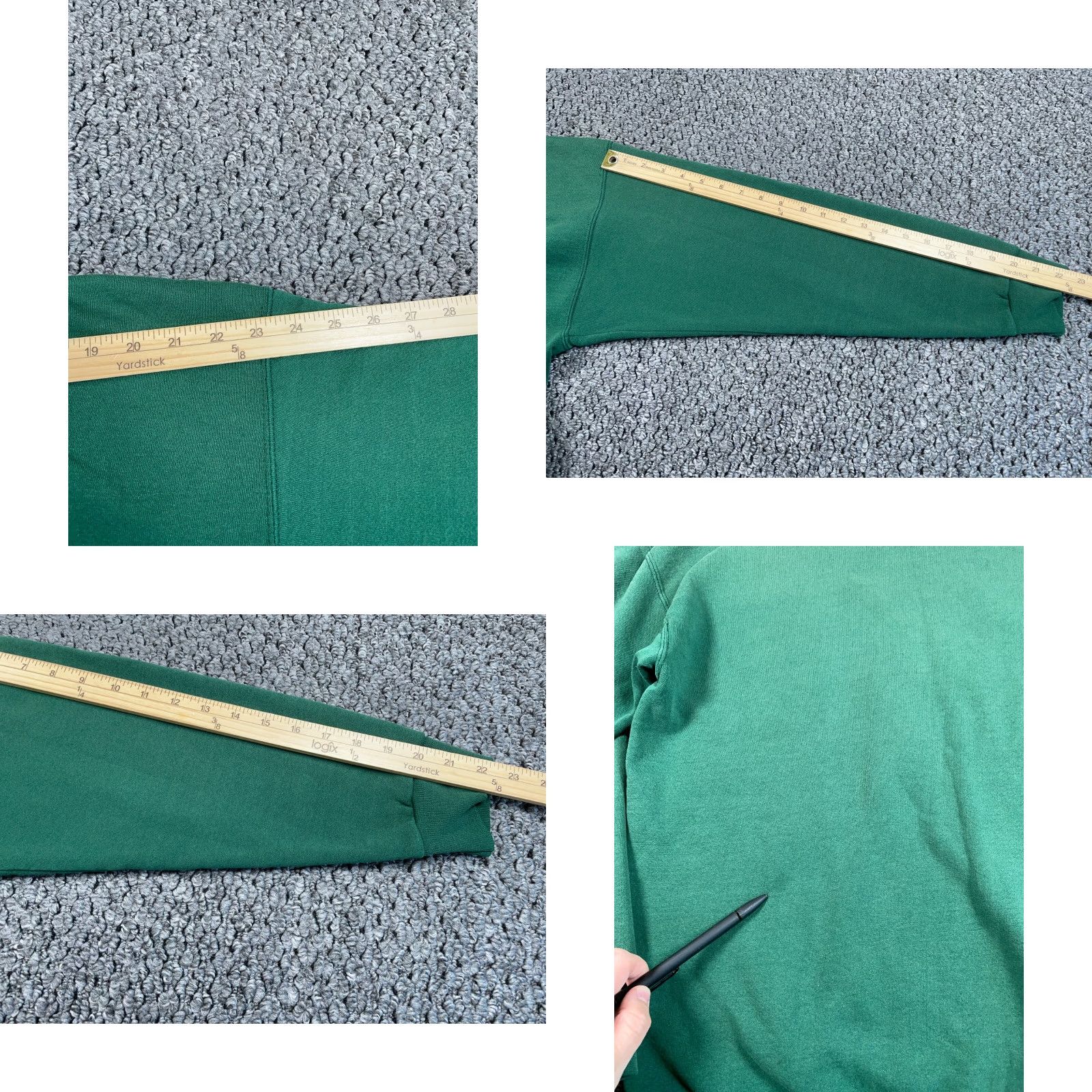 Vintage VINTAGE Santee Fishing Embroidered Sweatshirt Adult XL Green 50/50 Blend Crewneck Size US XL / EU 56 / 4 - 8 Thumbnail